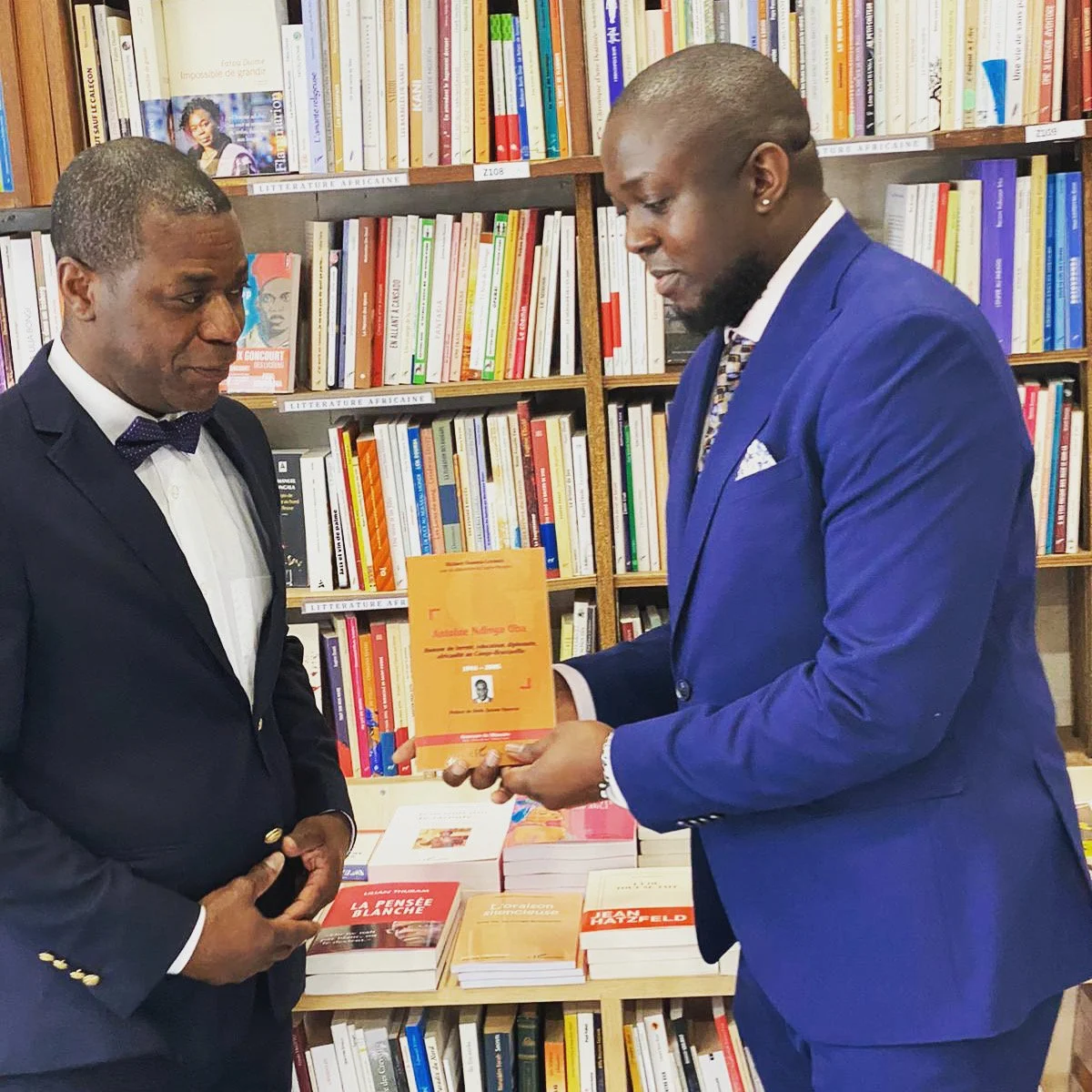 Black Moz chante à l’Ambassade du Congo 🇨🇬 