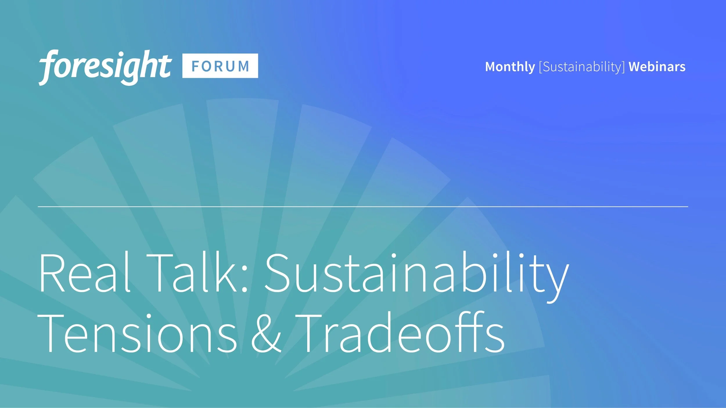 Foresight Forum Archive — Foresight Management