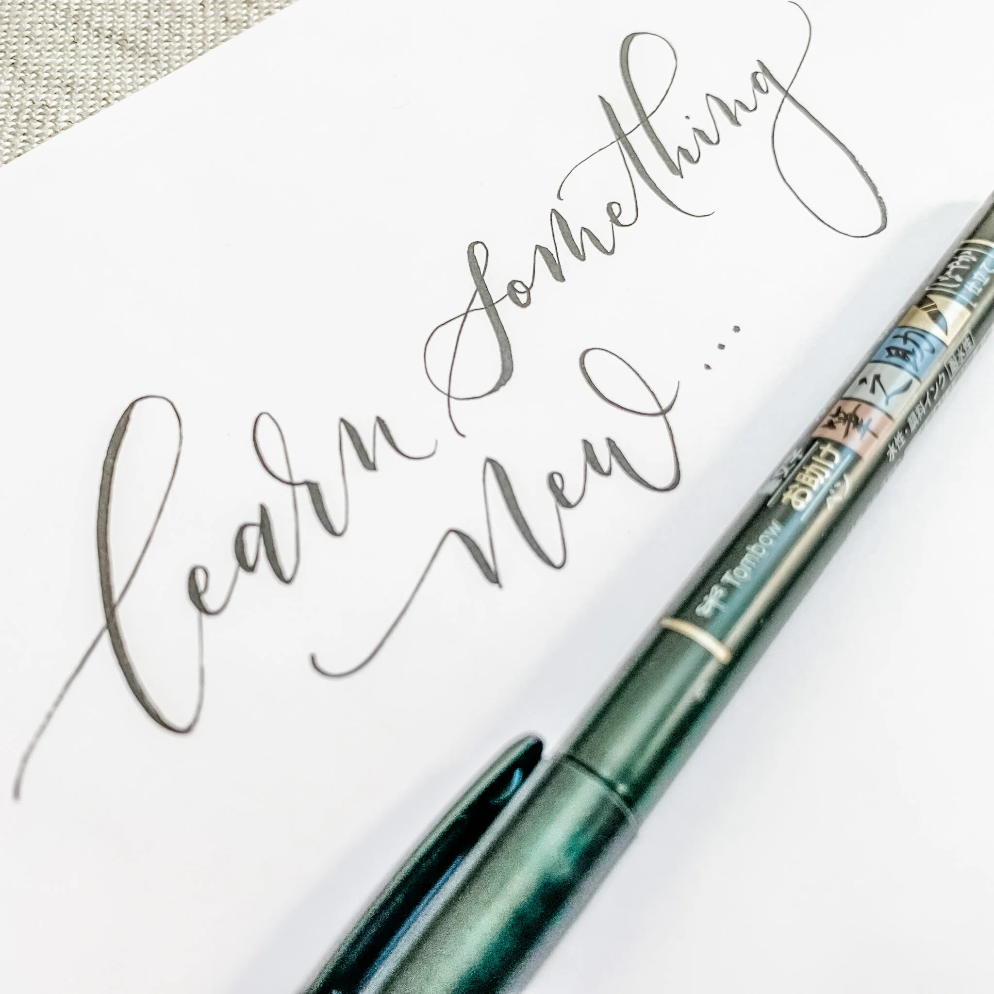 Introduction to Modern Calligraphy Using Pointed Pen