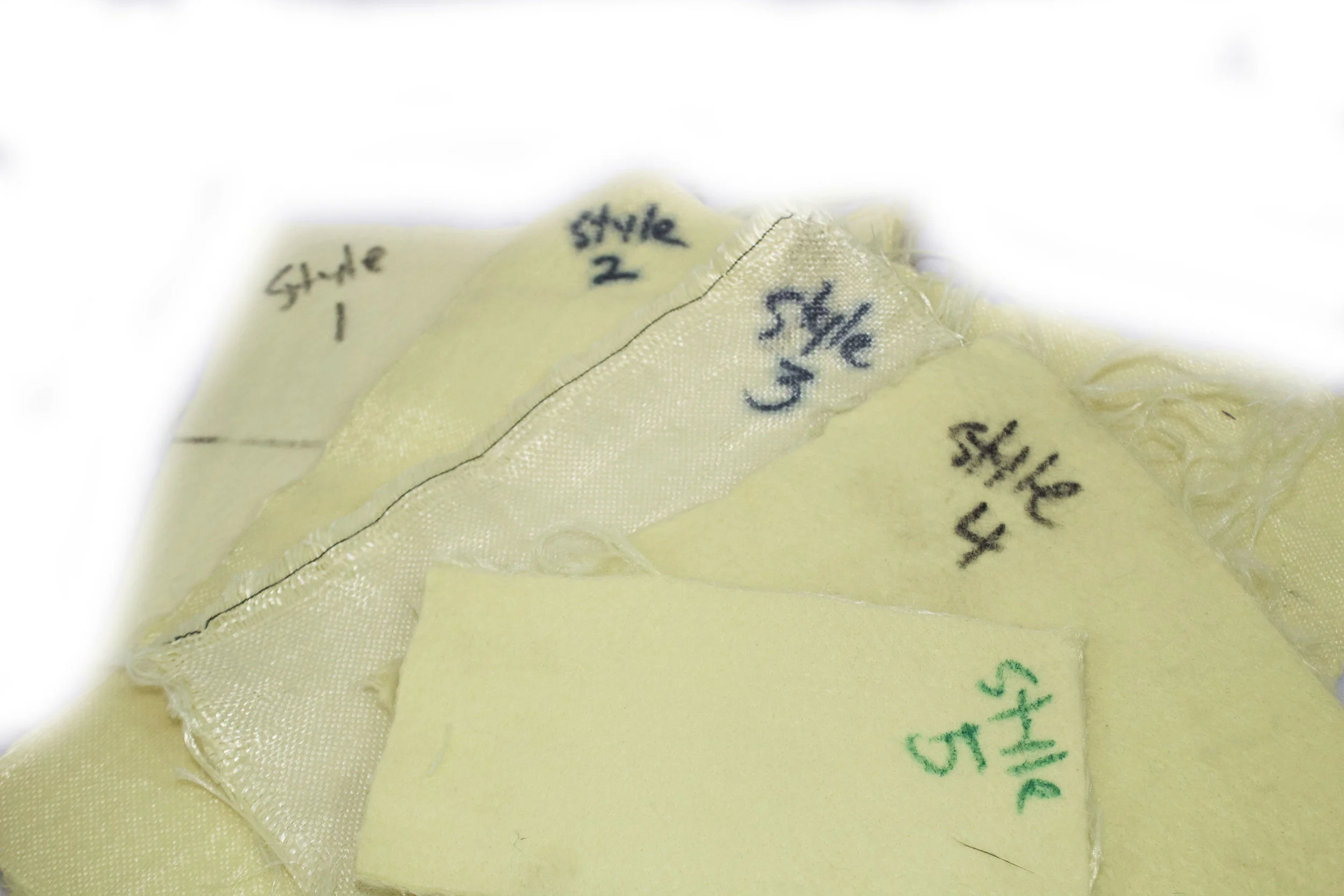 Various Styles of Para-Aramid Fabrics