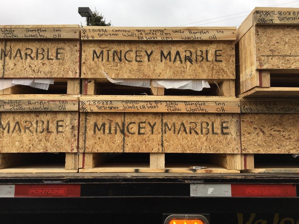 mincey marble installer