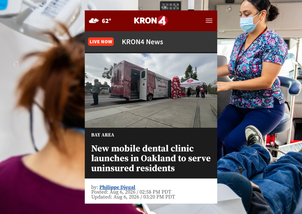 In the News: Mobile Mobile Dental Clinic Launches in Oakland to Serve Uninsured Residents
