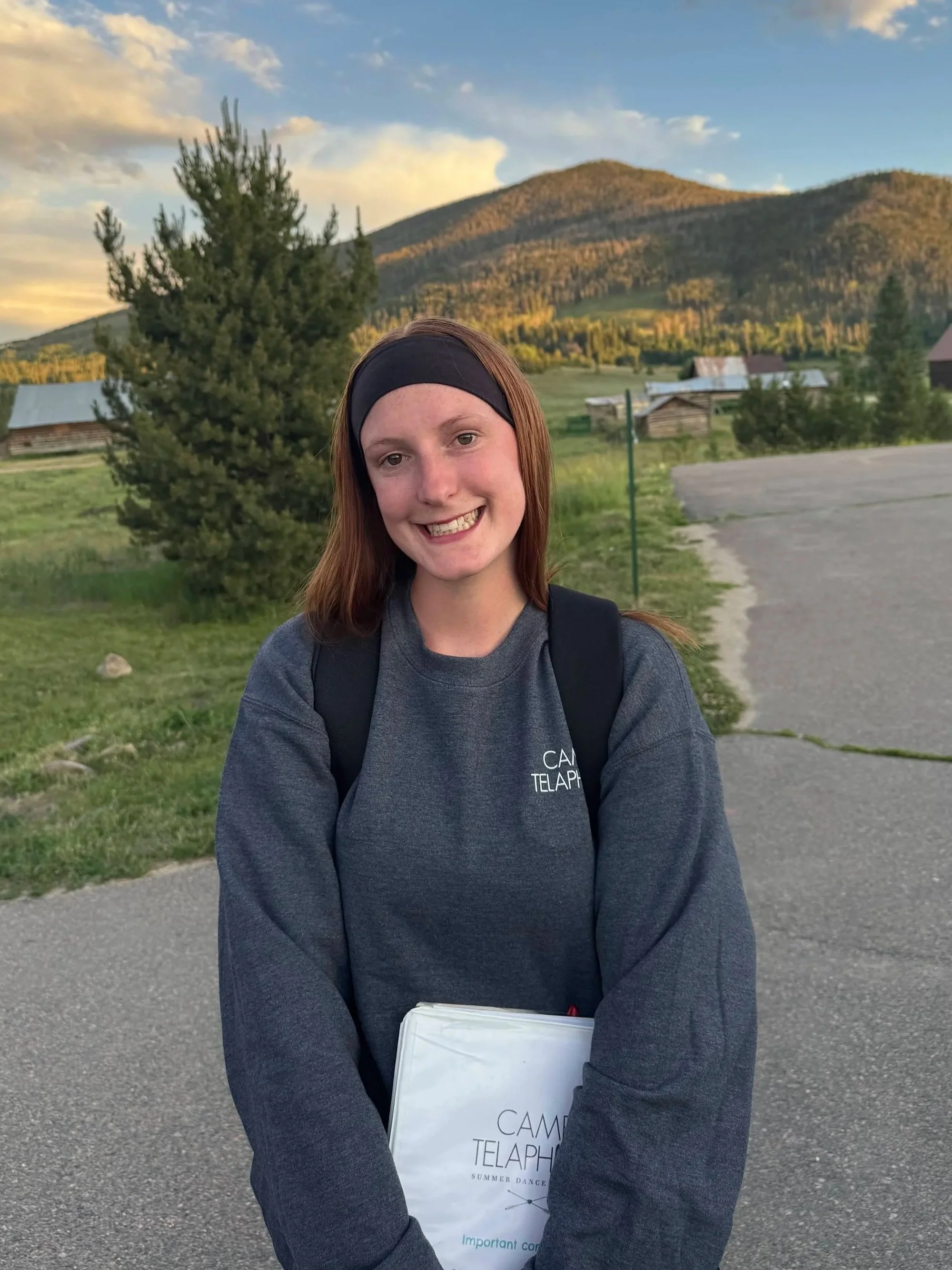 Headshot of Clare a camp counselor