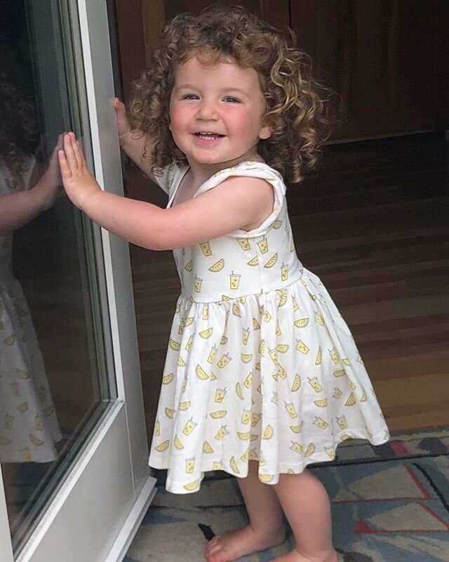 My sweetest little curly haired granddaughter, Lilly!