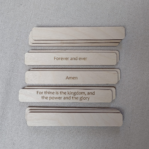 lord's prayer DIY Godly Play material resource VOL8 2.png