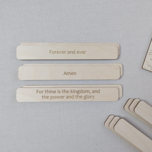 Lord's Prayer DIY