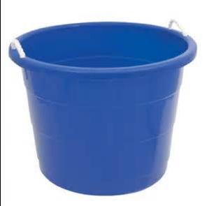 Plastic Drink Tub with Rope Handles | $3.00