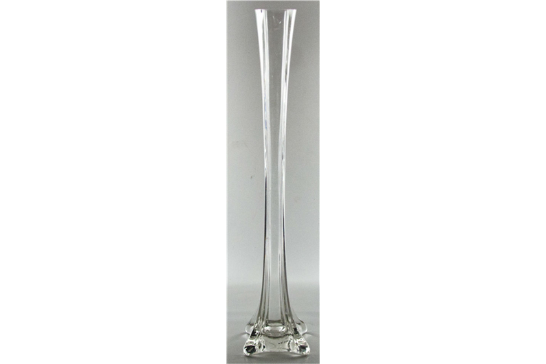 Eiffel Tower Vase Clear 16" | $2