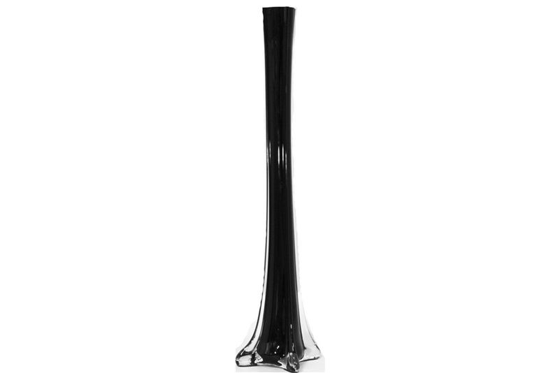 Eiffel Tower Vase Black 16" | $2