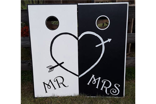 Mr & Mrs Corn Hole | $25