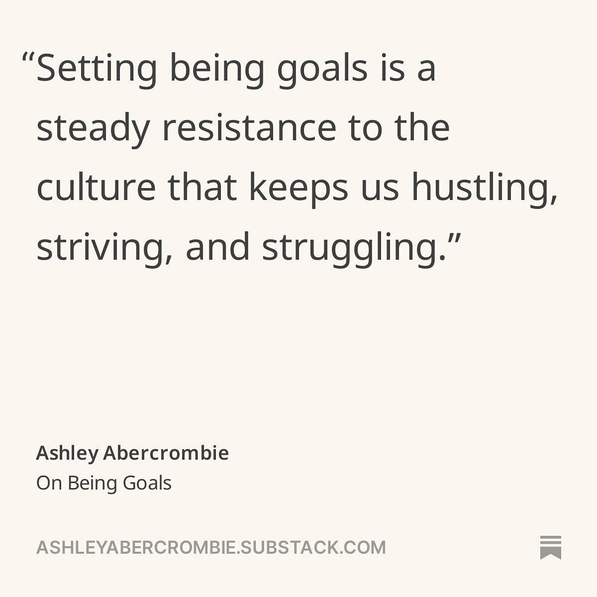 Instead of a laundry list of new year resolutions, I started asking myself: Who do I want to become?

This simple reframe is life changing ✨ a steady resistance to the miserable life of hustling and striving. 

#newyear #onbeing