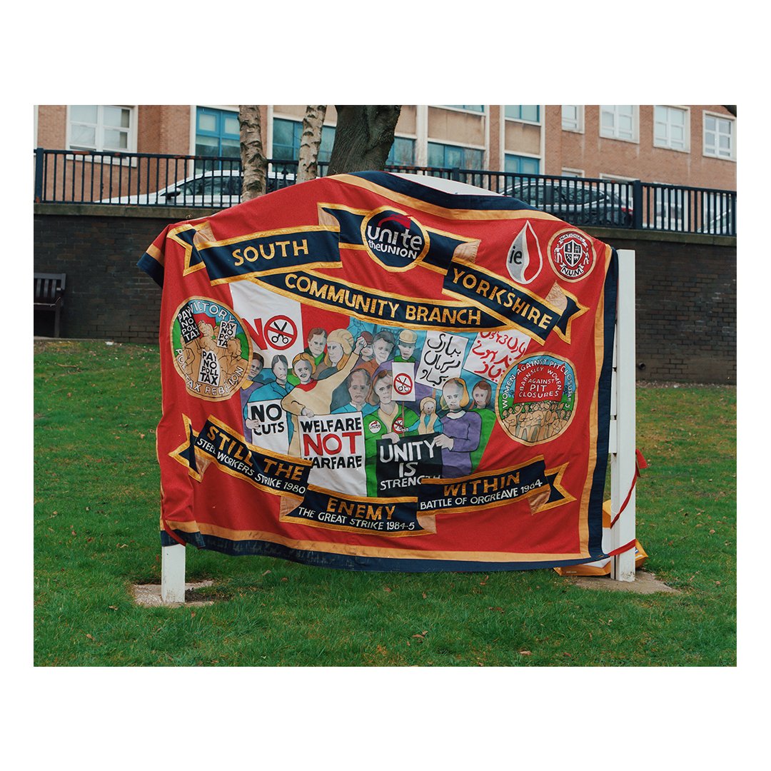 Union Banner at the Royal Hallamshire Hospital,  2021