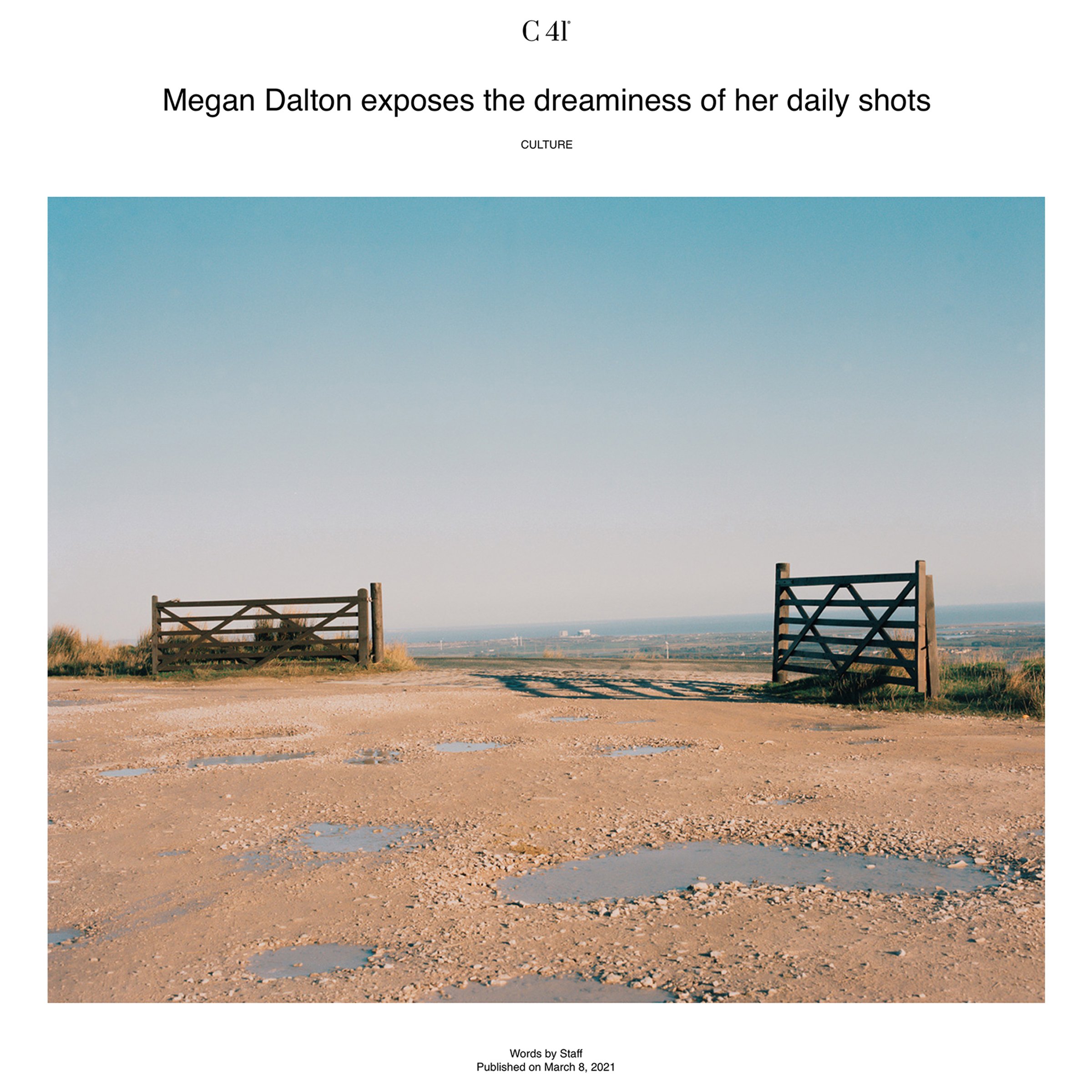 'Megan Dalton exposes the dreaminess of her daily shots'