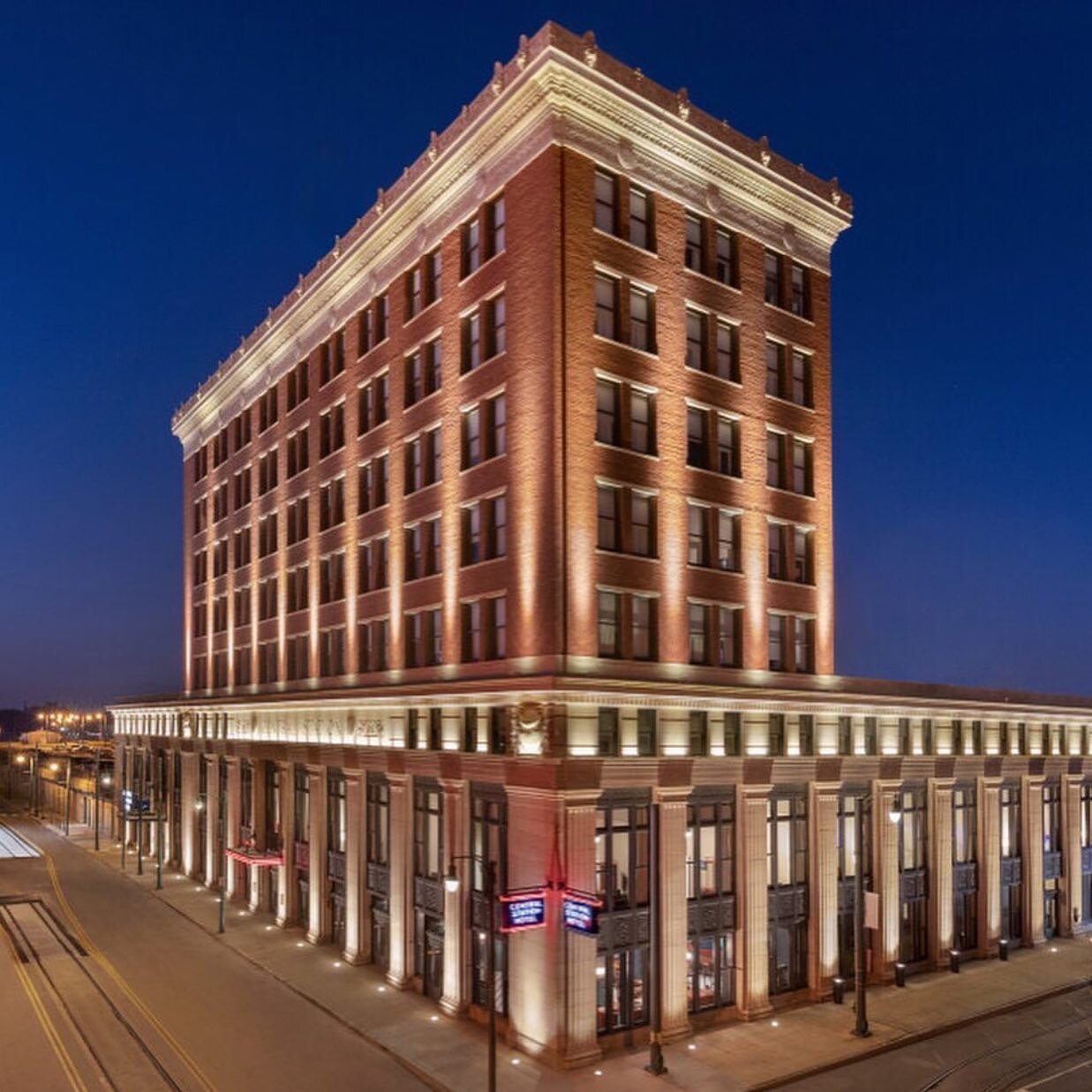 Central Station Hotel is the Winner of Best Large Renovation (&gt;$15M) &amp; Project of the Year!  Davis Patrikios Criswell is so thankful for being on this great project!  Thank you @mbjmemphis for the amazing honor!