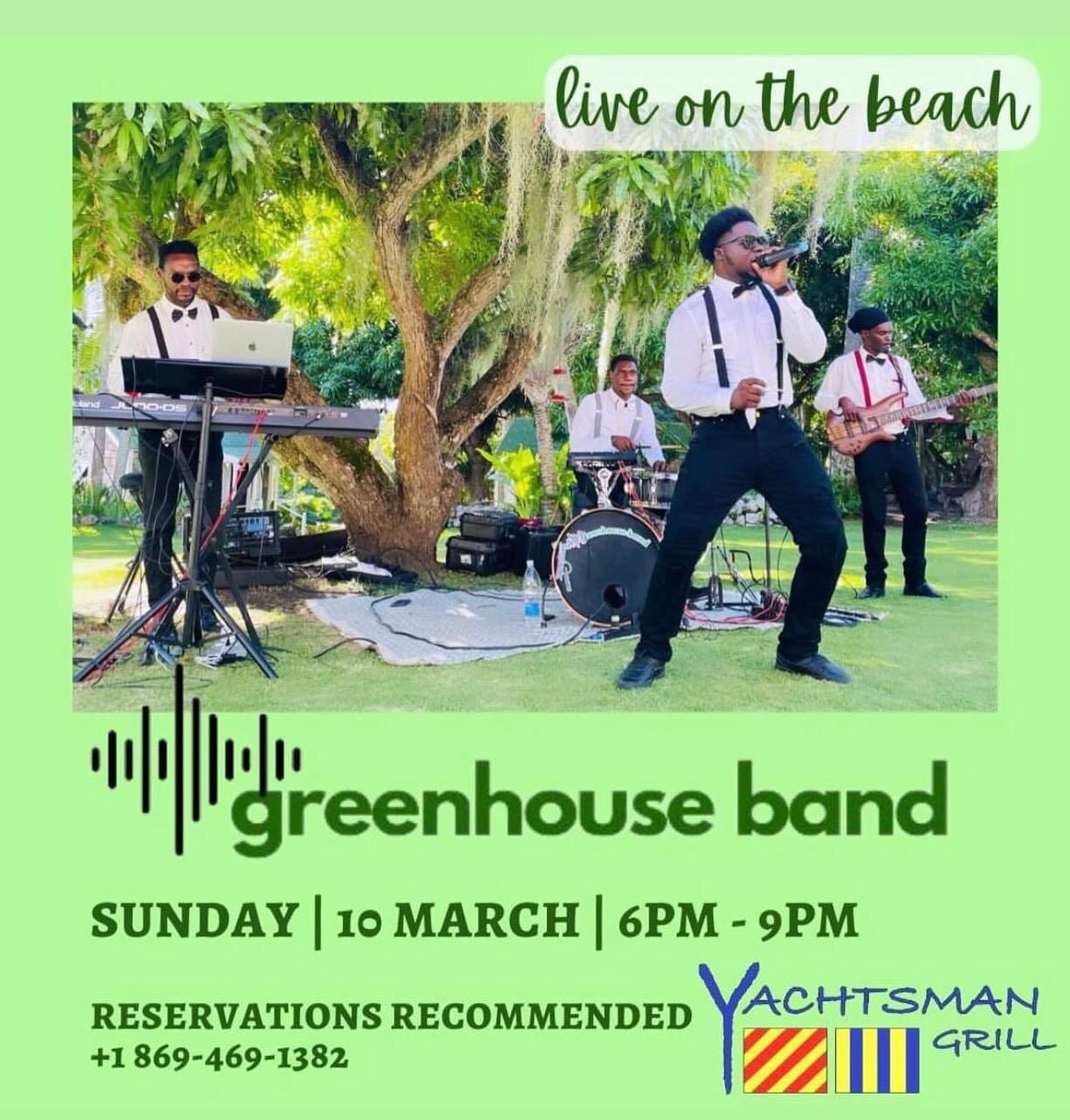 Save the date, make your reservations, see you at Yachtsmans on the 10th! 🎶🎼💃🕺