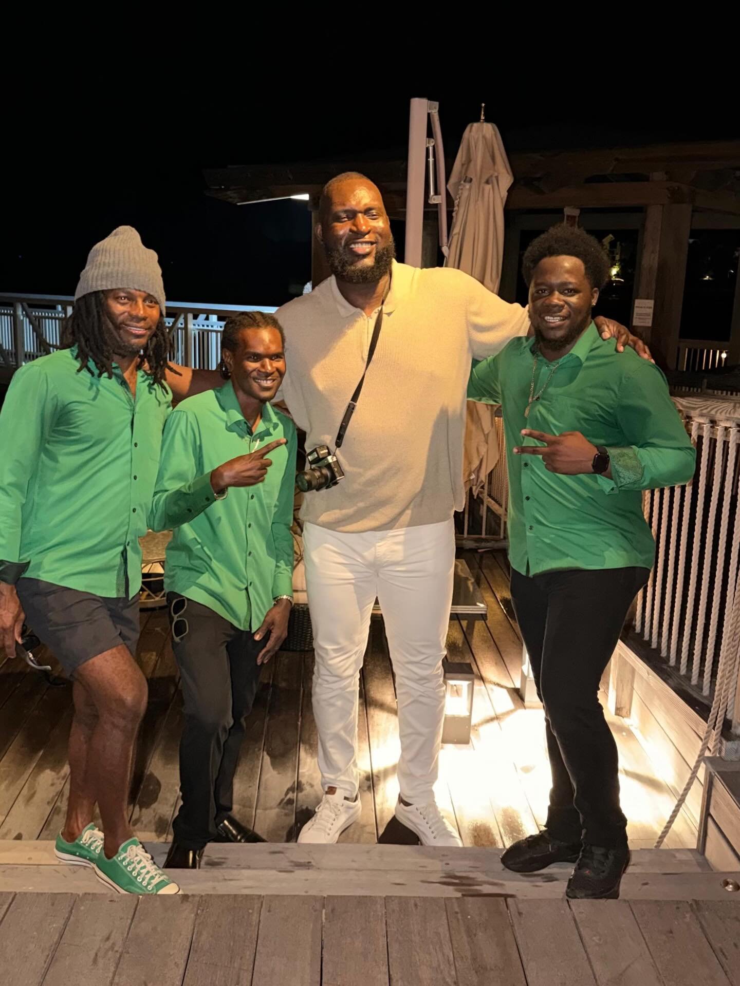 Green energy on full charge 
Greenhouse Band linking up with powerhouse Omos - strength meets vibes in the best way