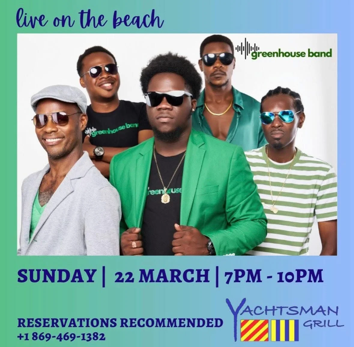 Tonight!!! Catch us on the beach!