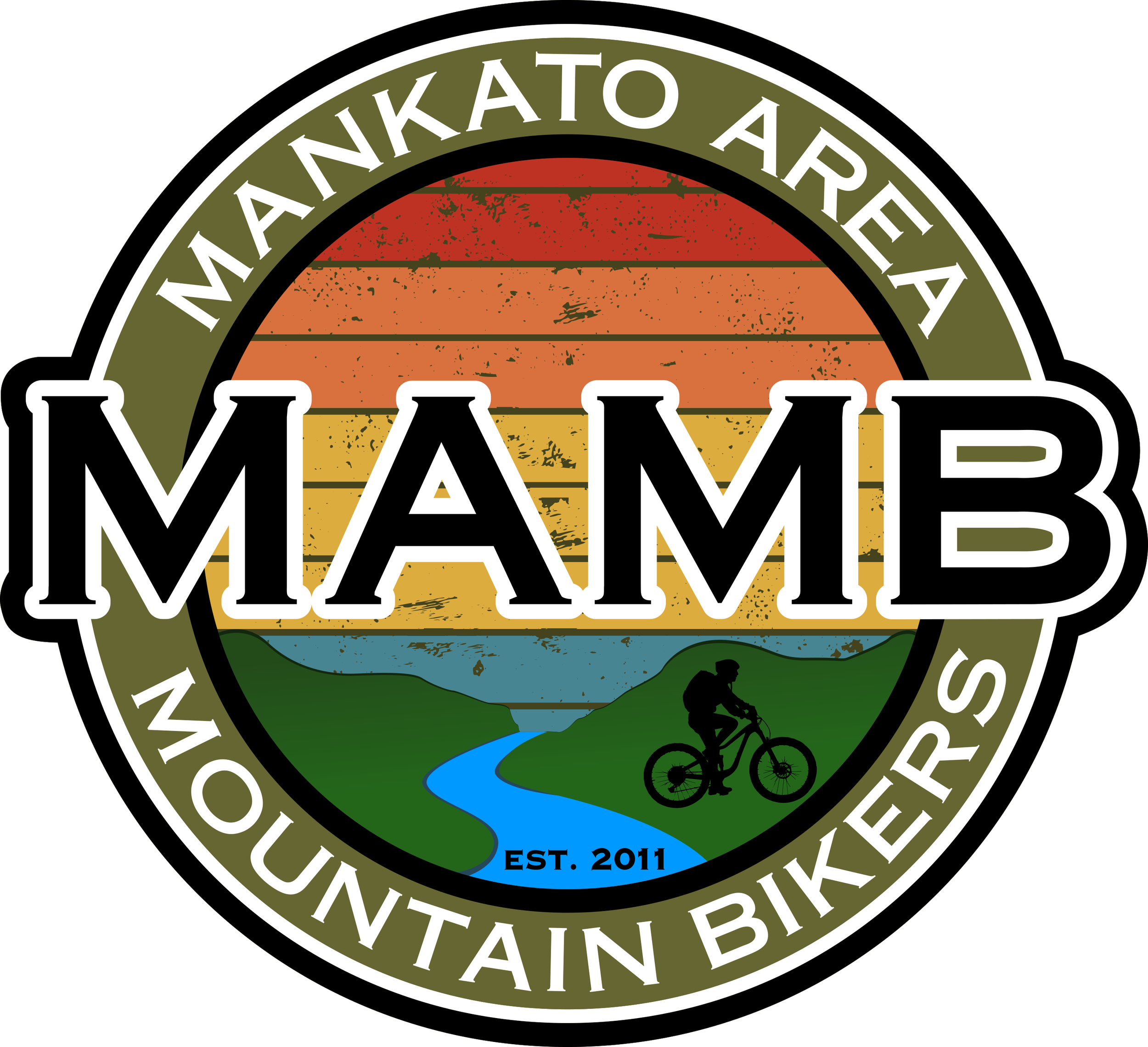 MAMB Bike Decal Pack — Mankato Area Mountain Bikers