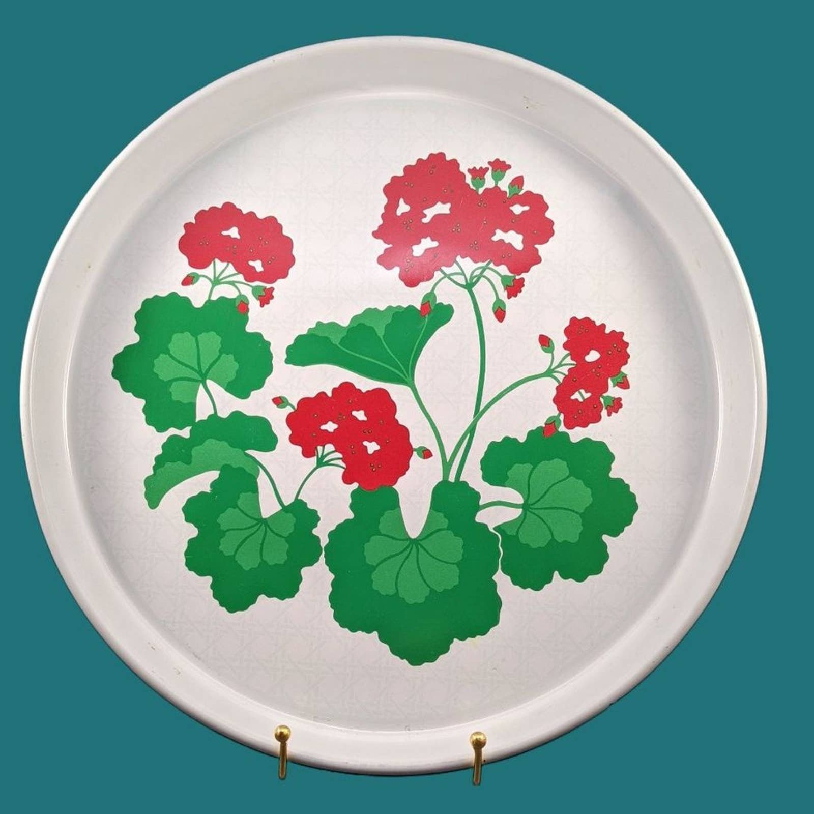 Vintage 1983 Avon "Summer Fantasy" Decorative Tin Tray