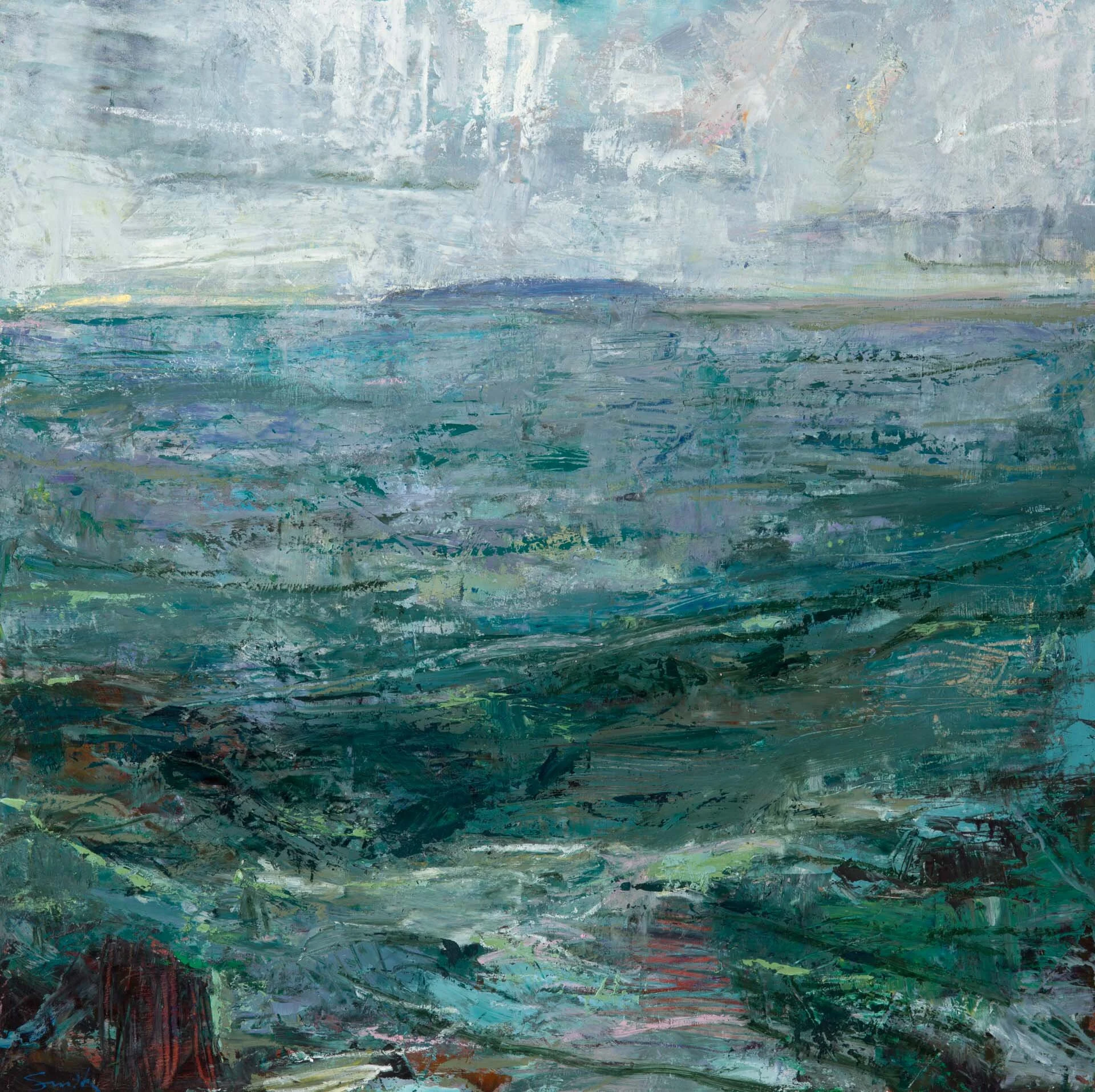 Baker Island, 36inx36in,oilonpanel.jpg