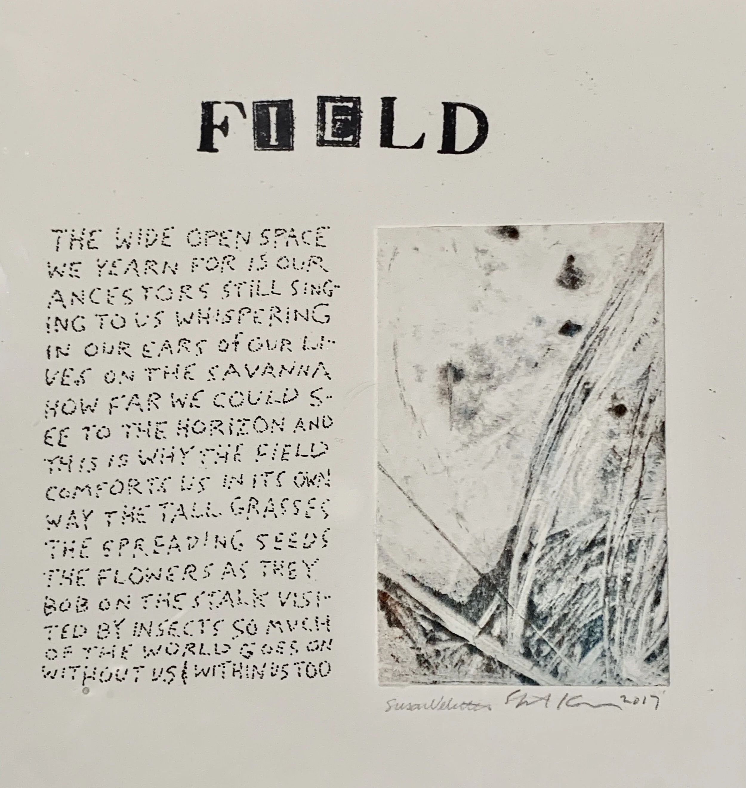 Susan Webster and Stuart Kestenbaum, Field