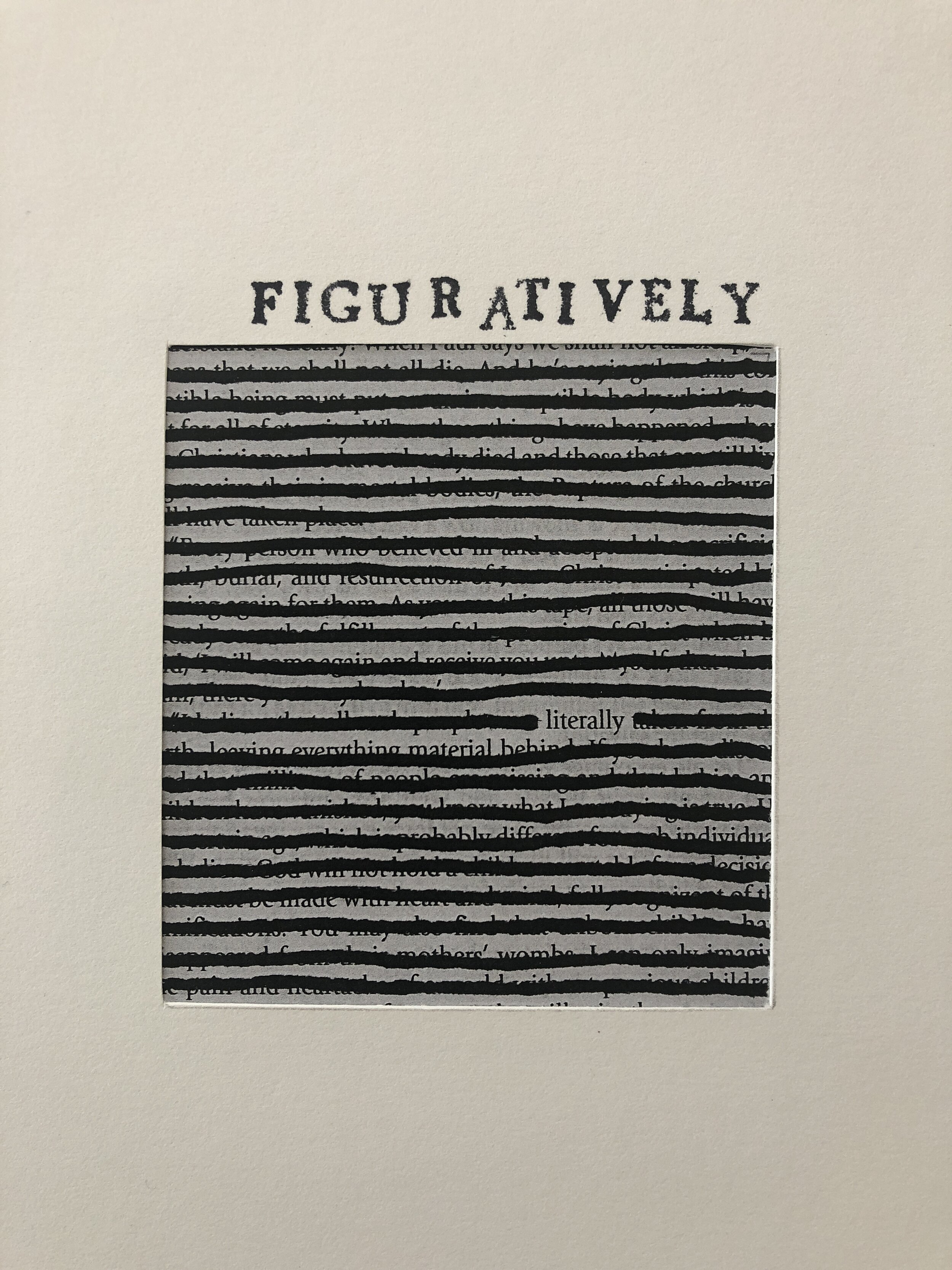 Stuart Kestenbaum, Figuratively 