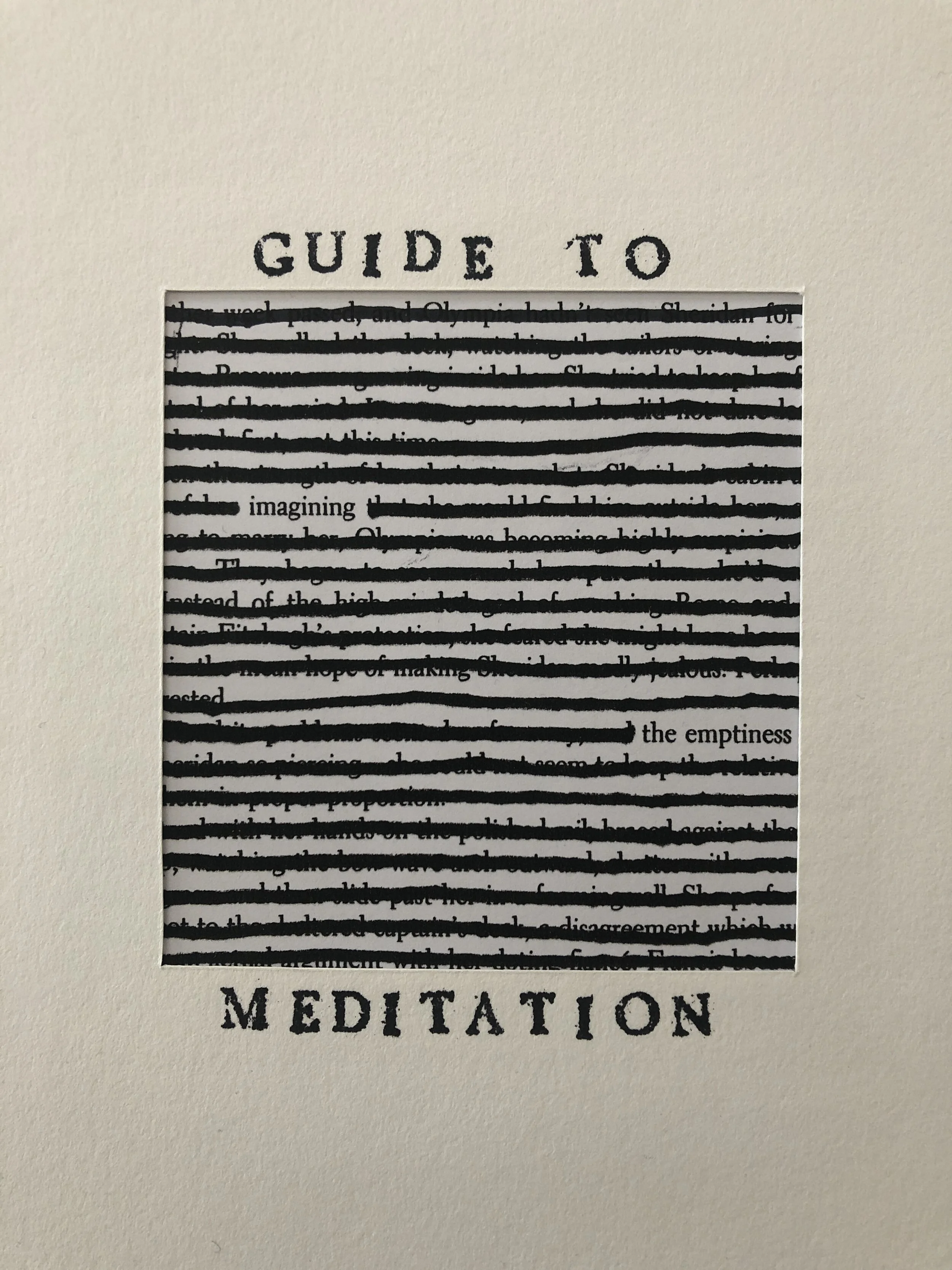 Stuart Kestenbaum, Guide to Meditation 