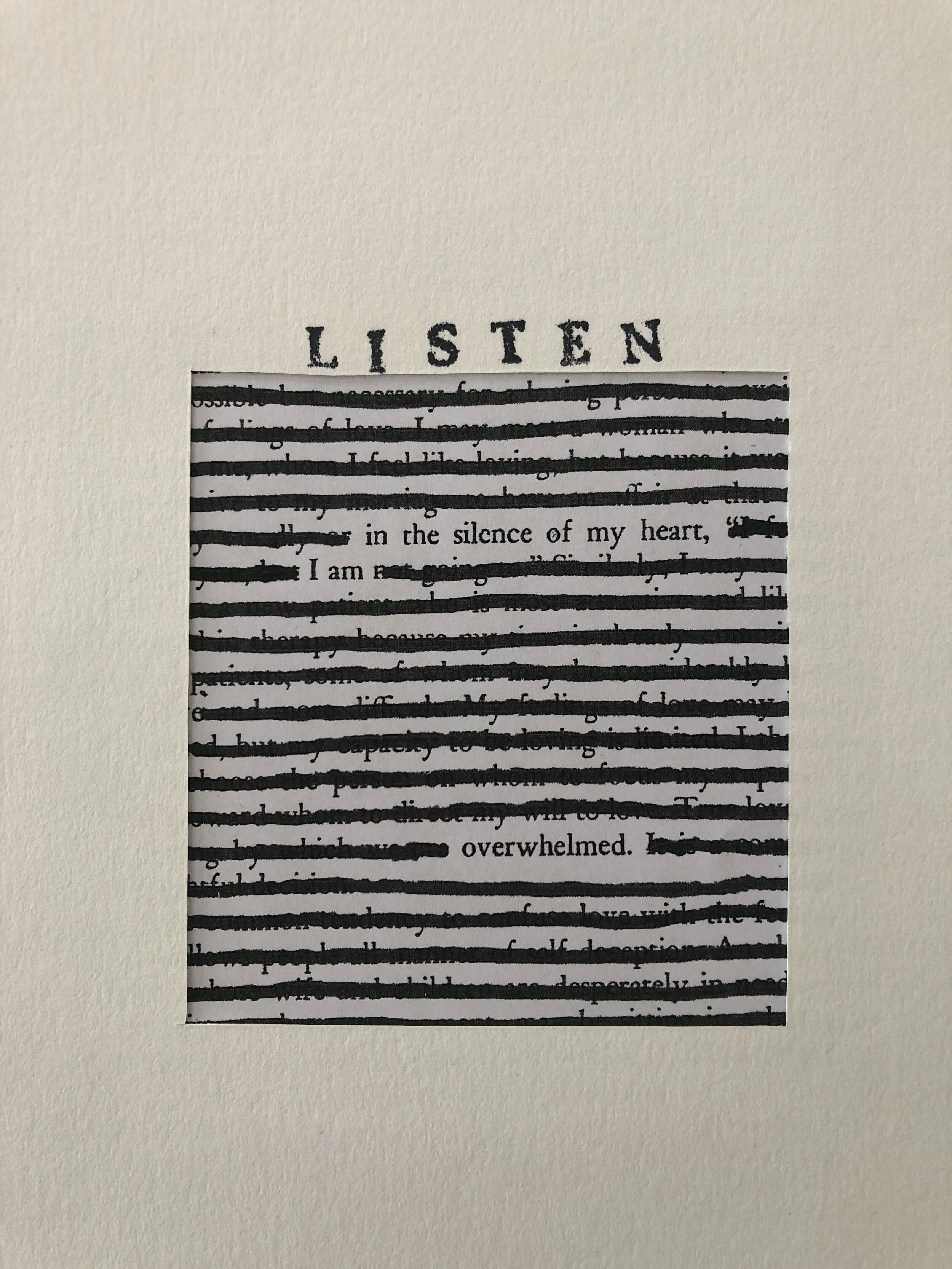 Stuart Kestenbaum, Listen 