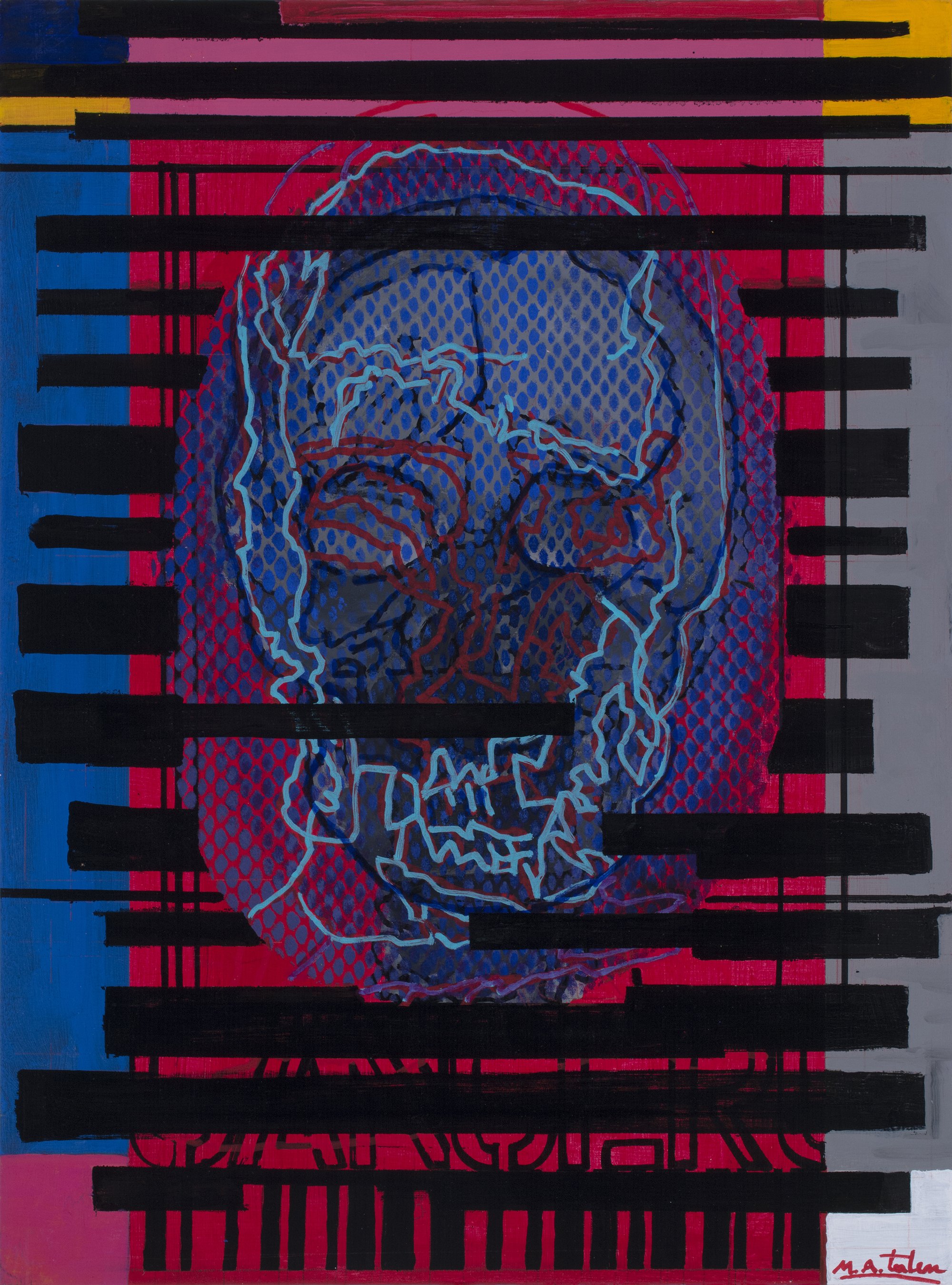 Michael Torlen, Redact (from Memento Mori) 2018	