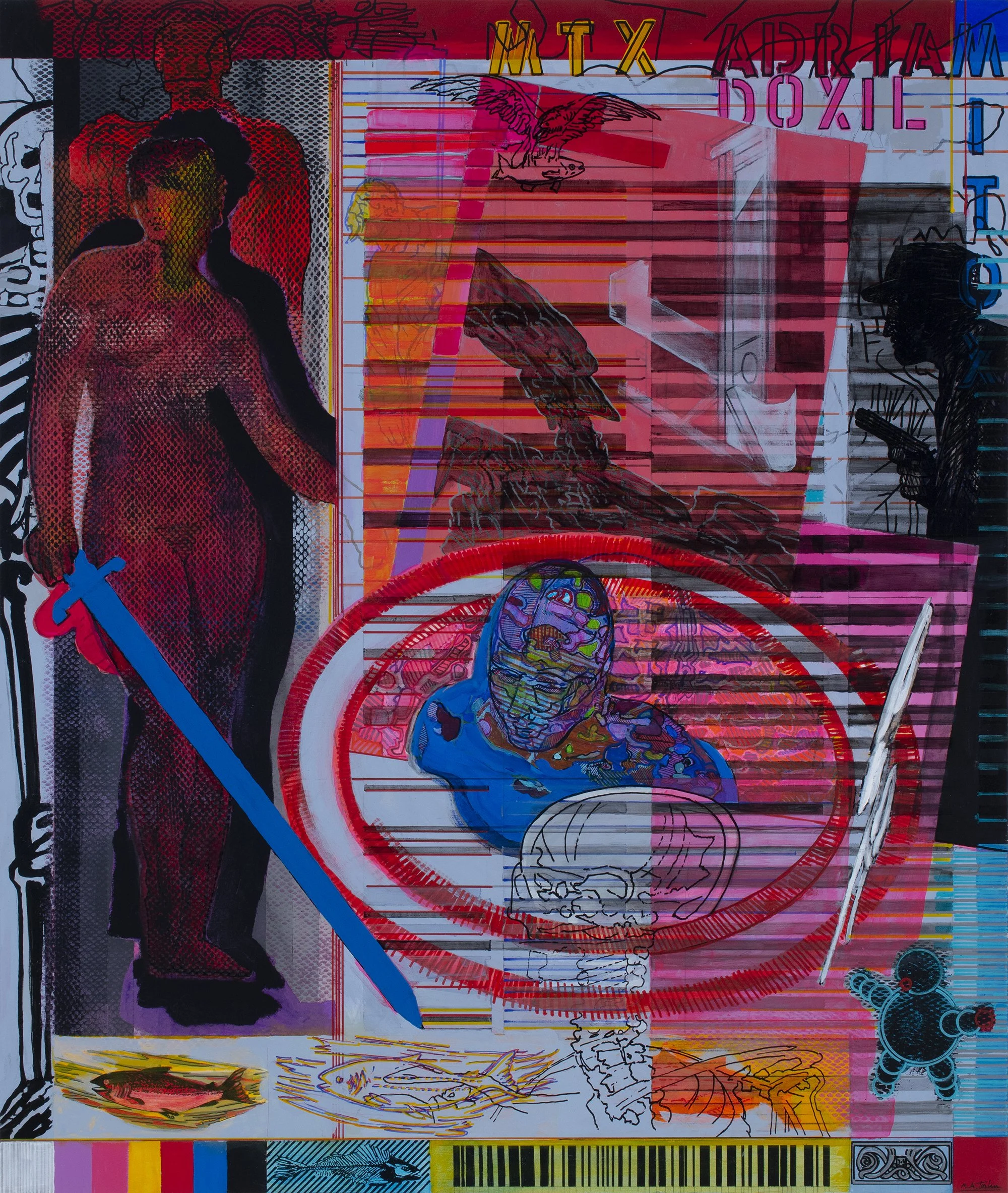 Michael Torlen, Sword of Damocles (from Memento Mori) 2019-2021	