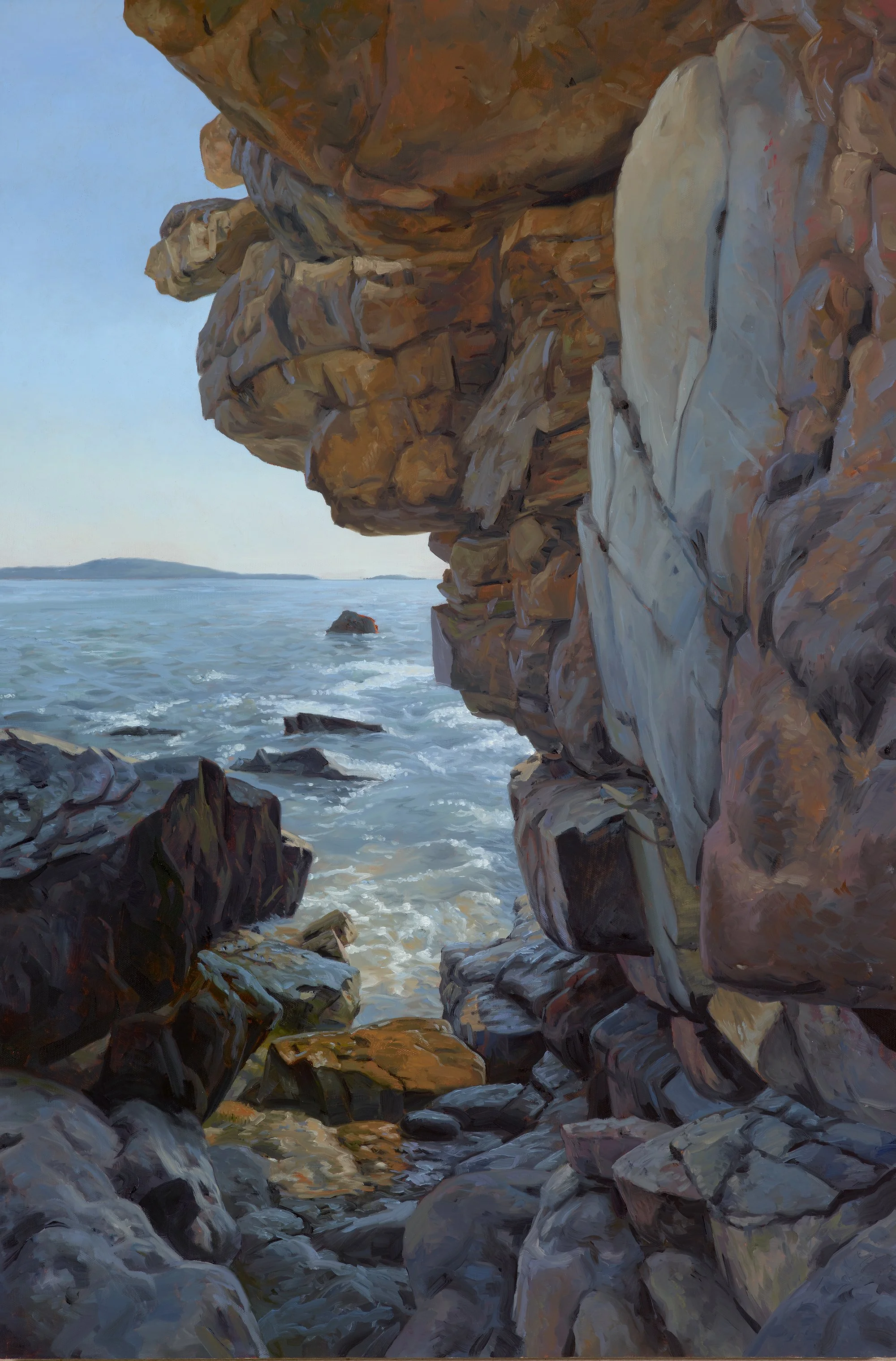 Schoodic from Great Head Beach	
