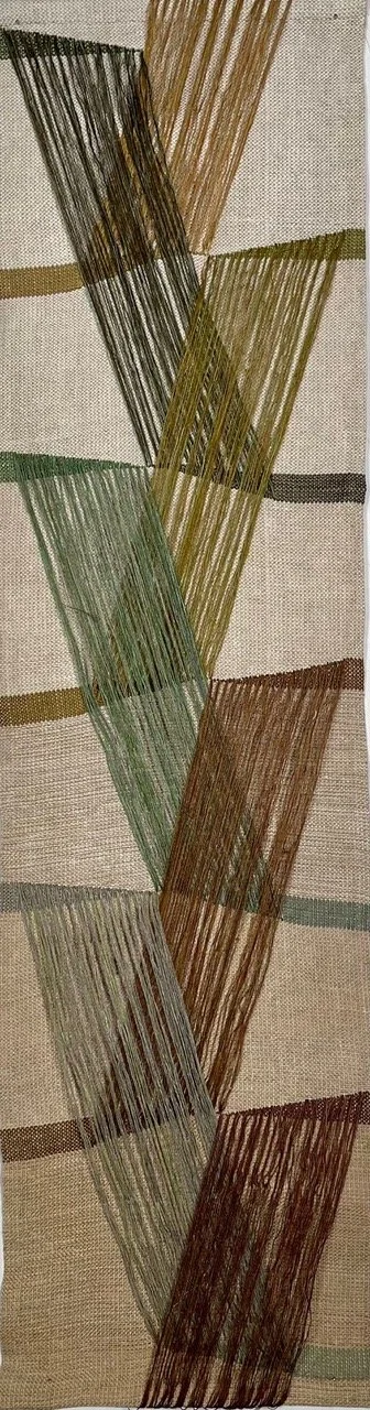 Sondra Bogdonoff, Overlap 1 & 2 (two matching panels)