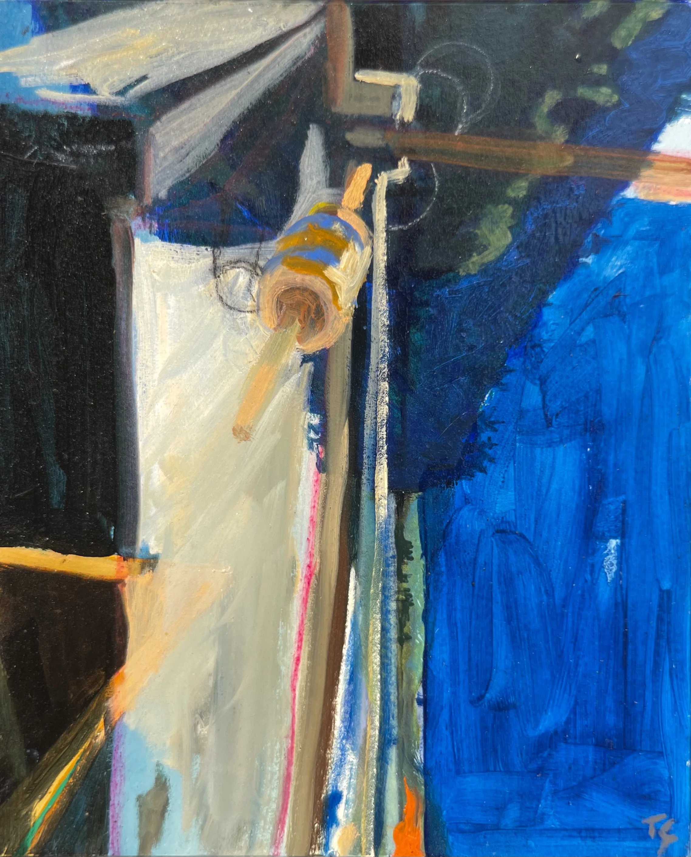 Blue Docks and Buoy (2022)