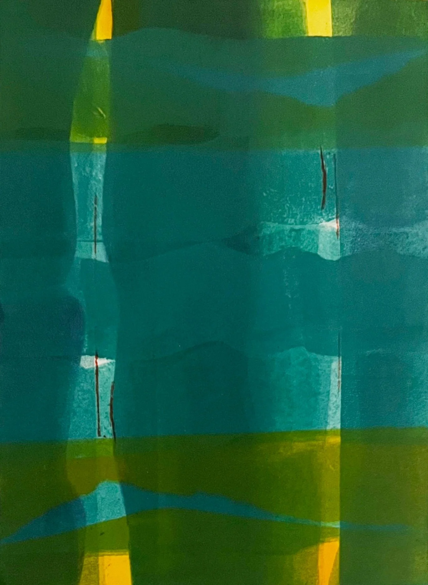 Peeking at Turquoise