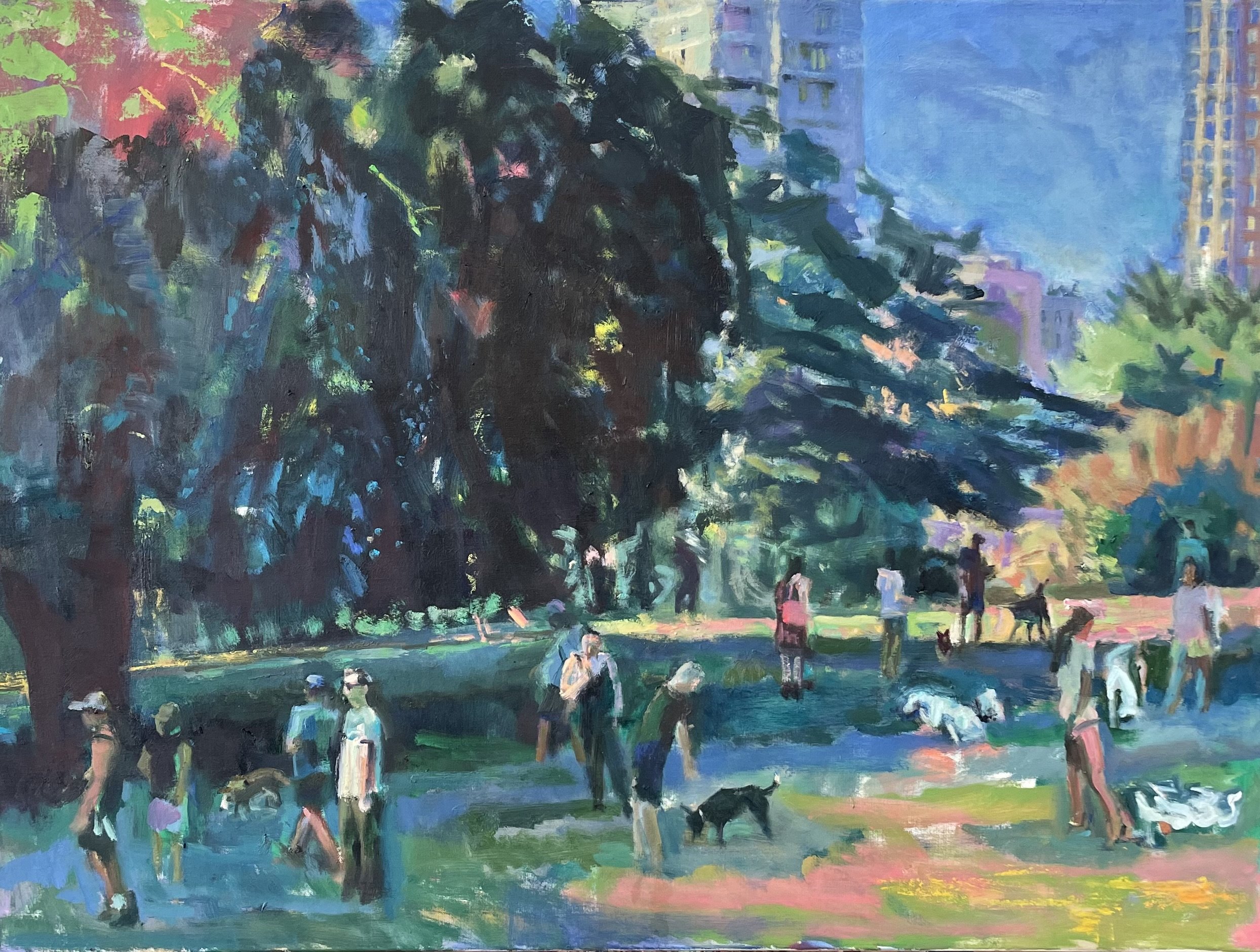 Big Shadowed Tree, Brooklyn (2024)