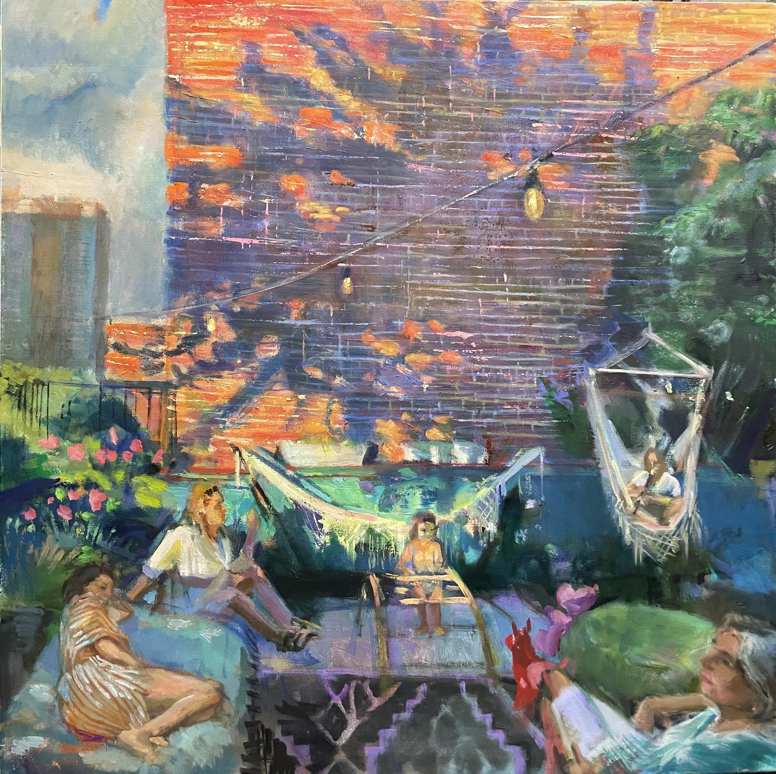 Evening Terrace, Brooklyn (2024)