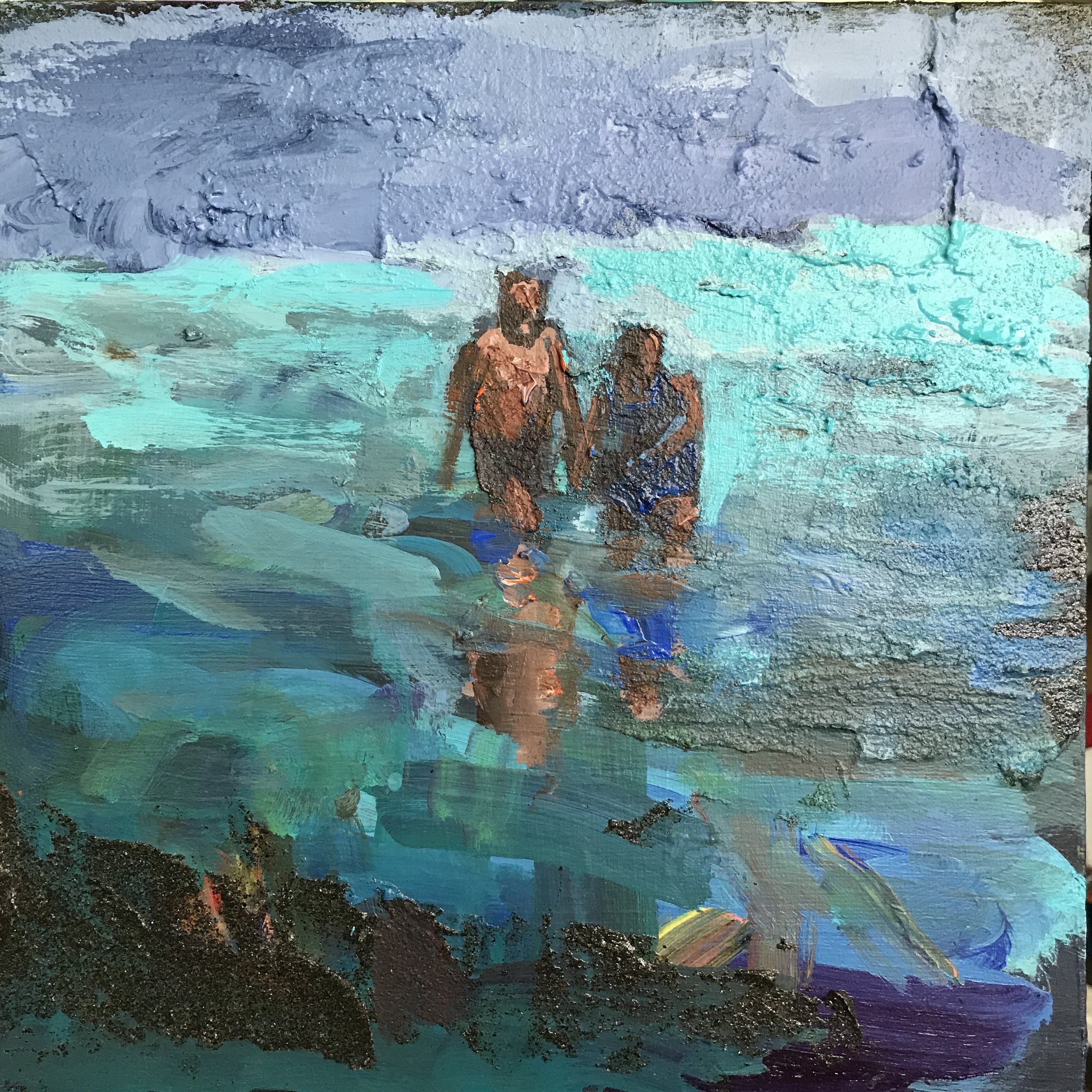 Couple in Surf (2018)