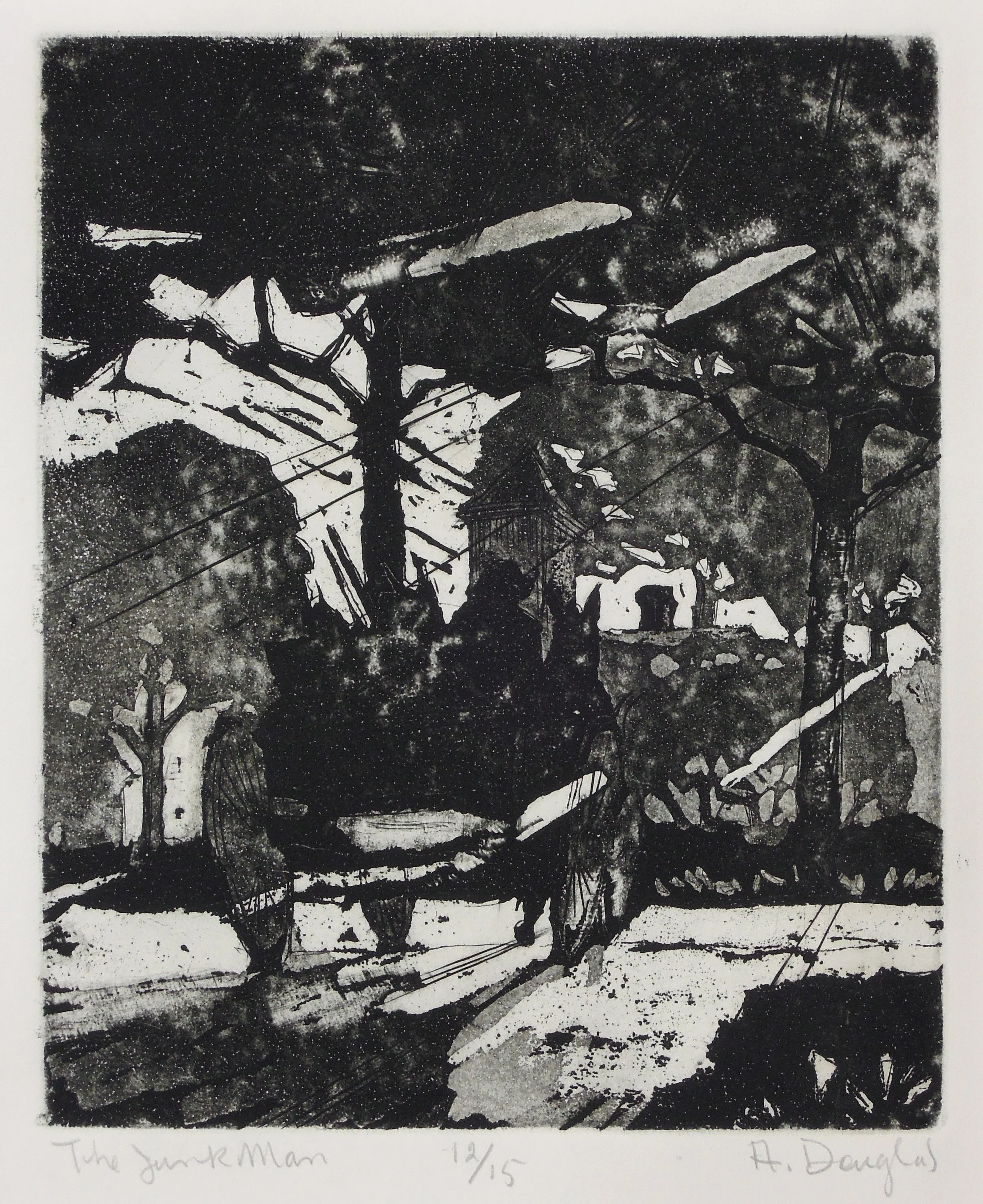 Aaron Douglas, The Junk Man, ed. 12/15 (1972-74)