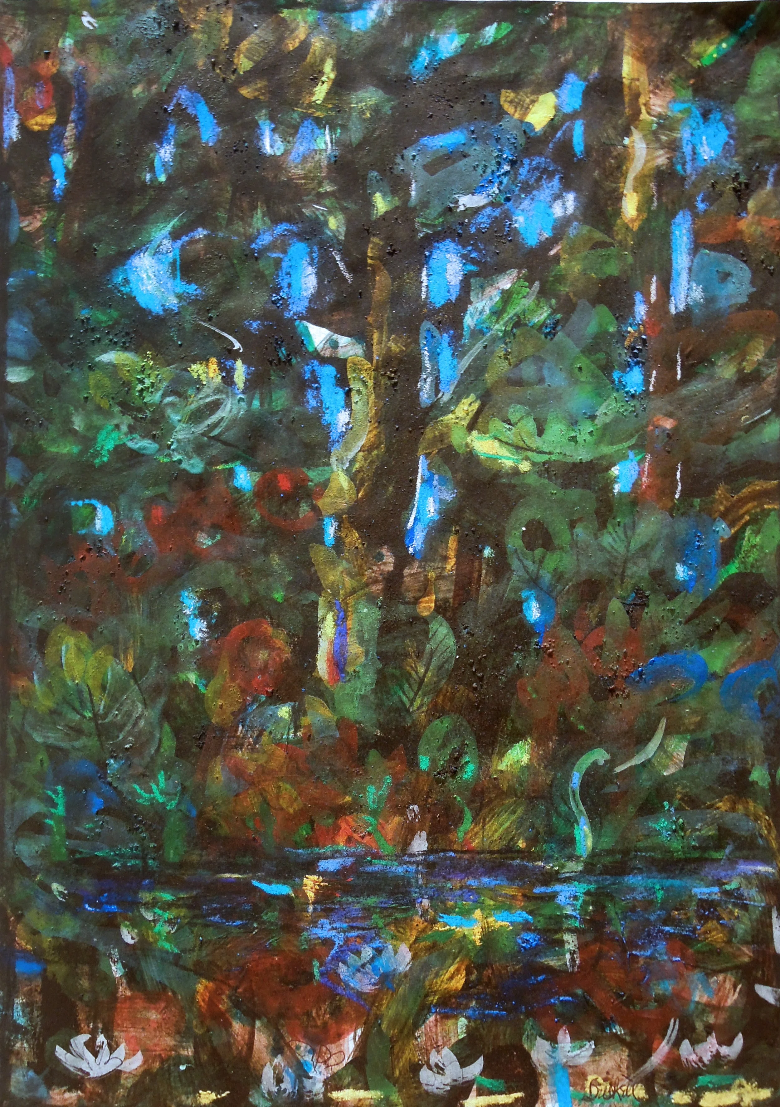 Pine Tree and Brook  (2017)	