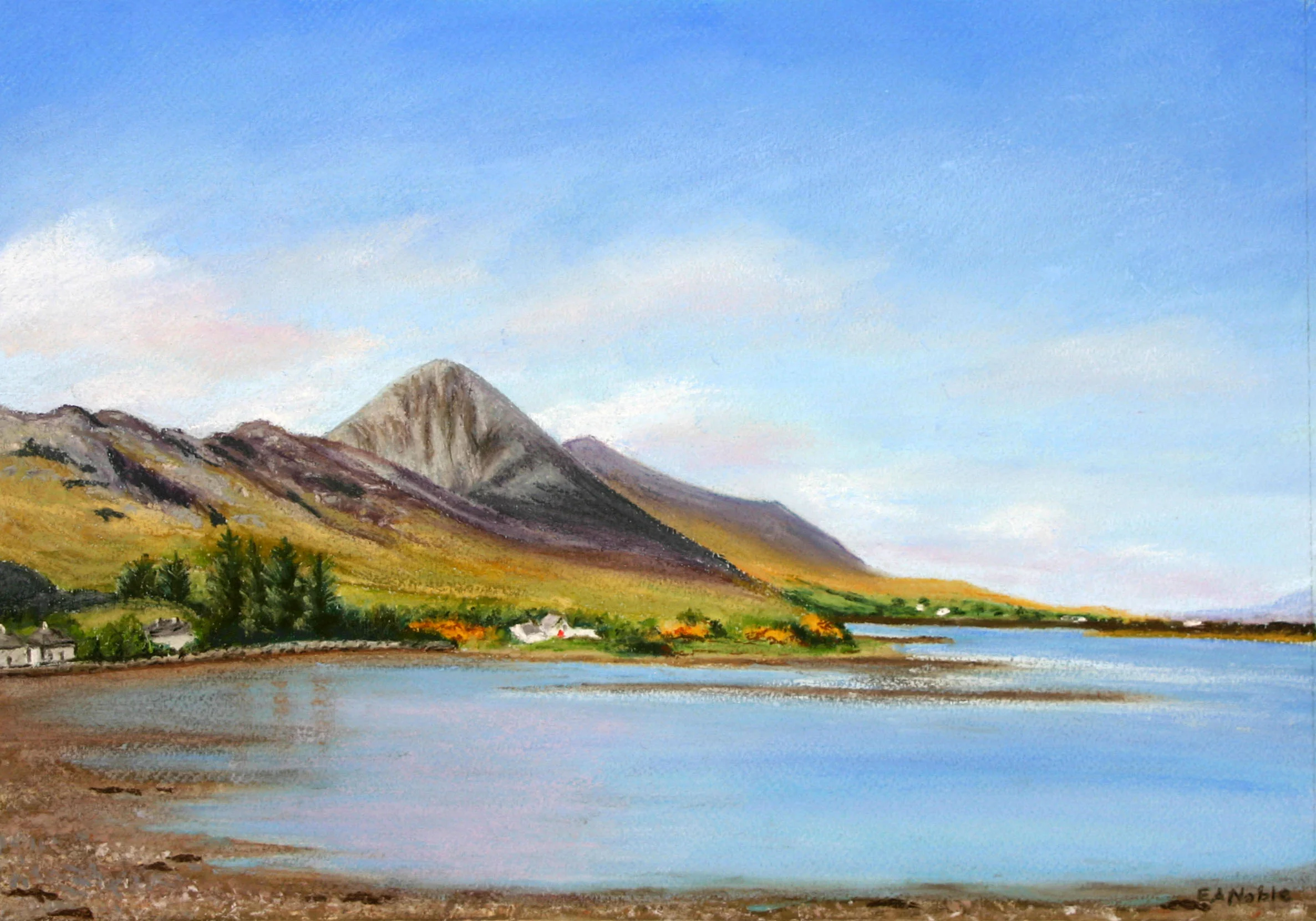 Croagh Patrick from the Coast Road, Westport