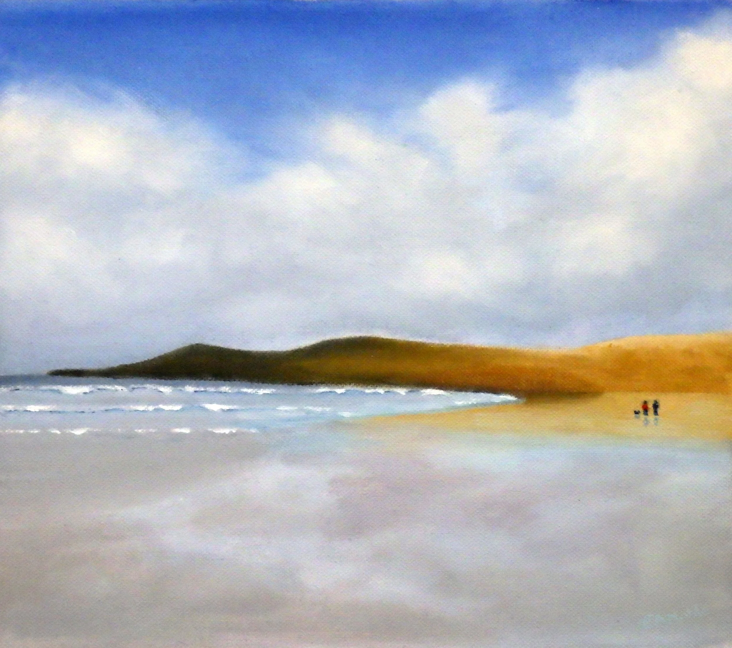 Reflections on Silver Strand, Co. Mayo