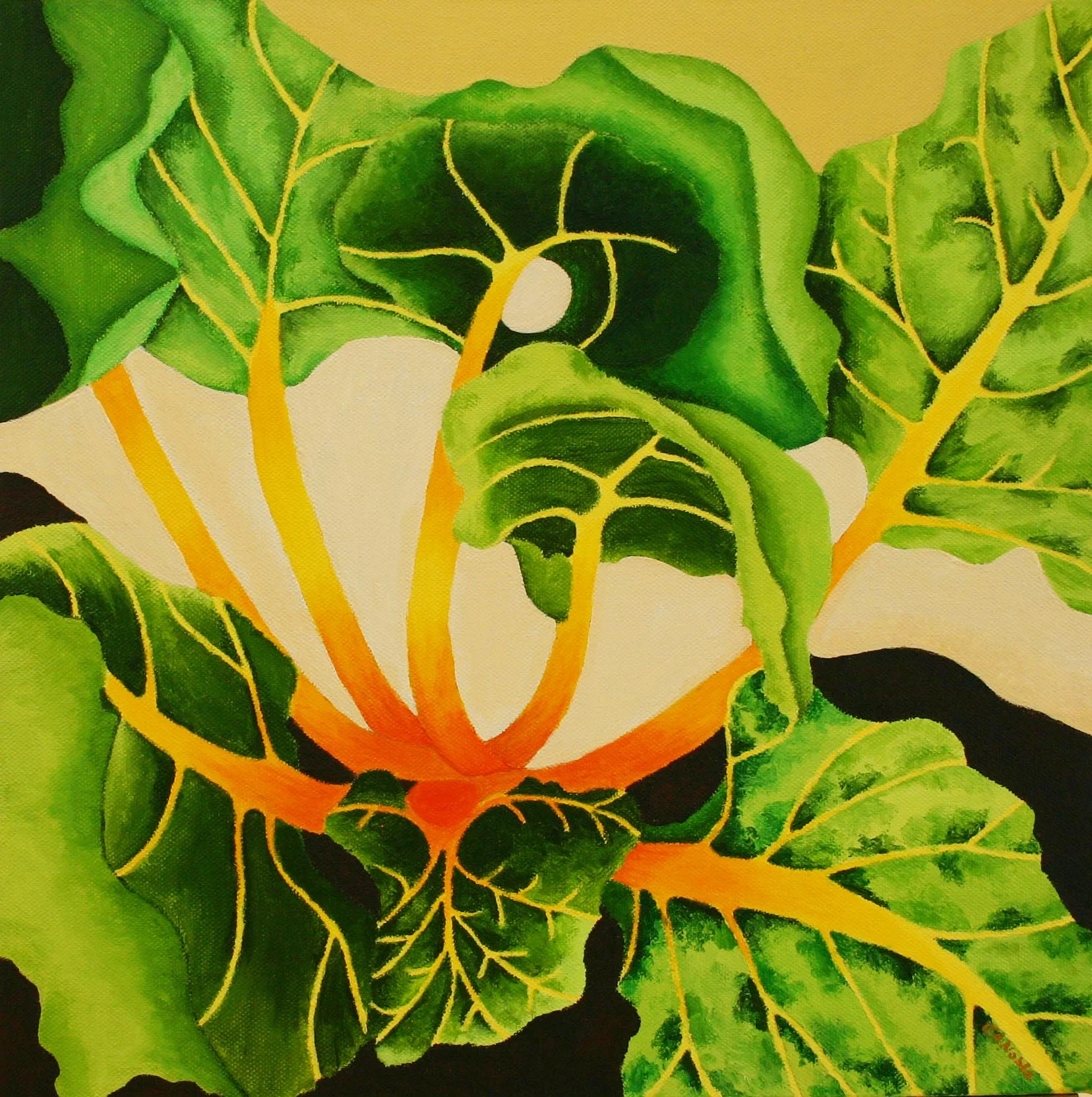 Swiss Chard 1 - Green and Gold