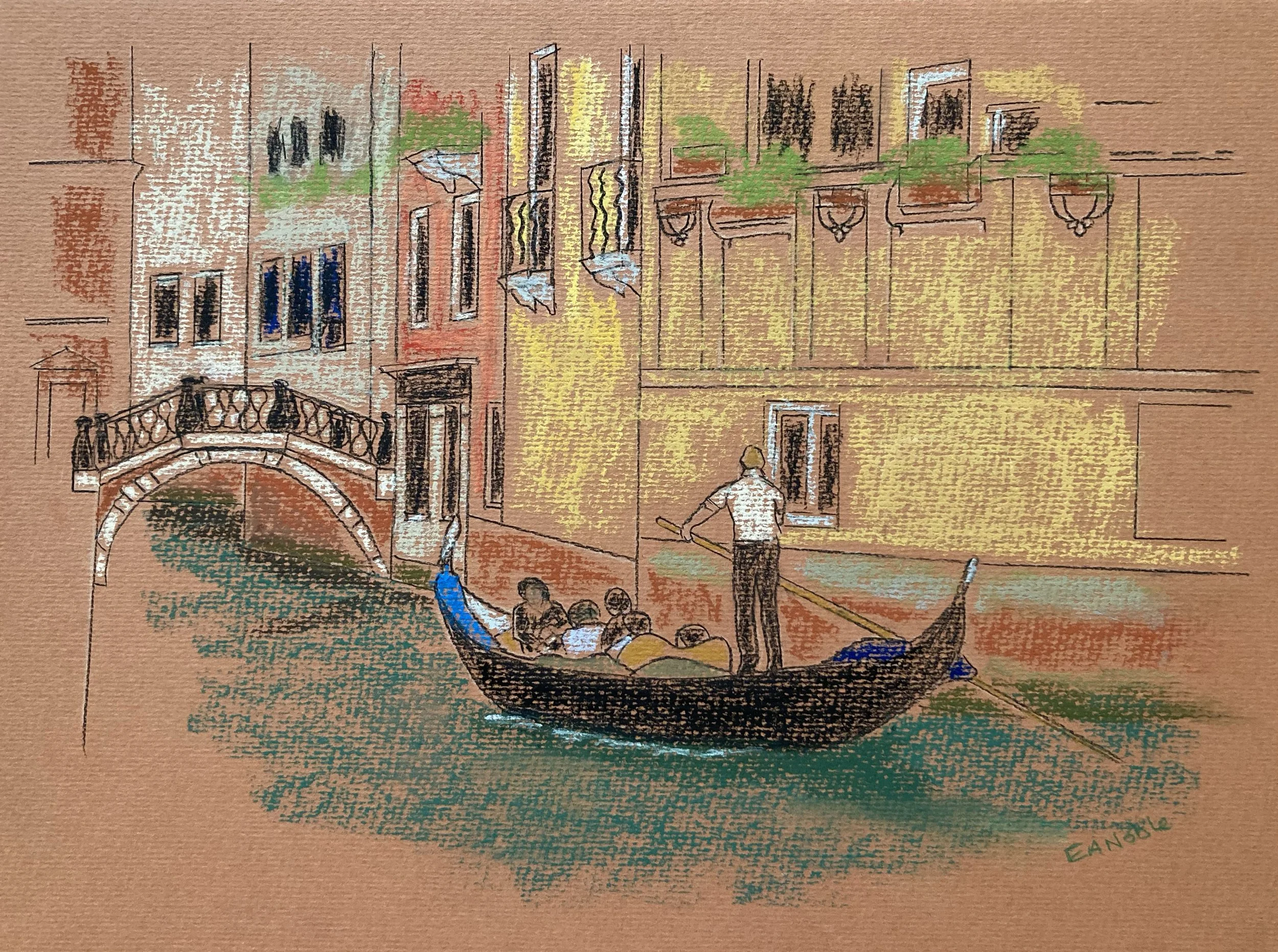 Fragments of Venice 4 - Gondola