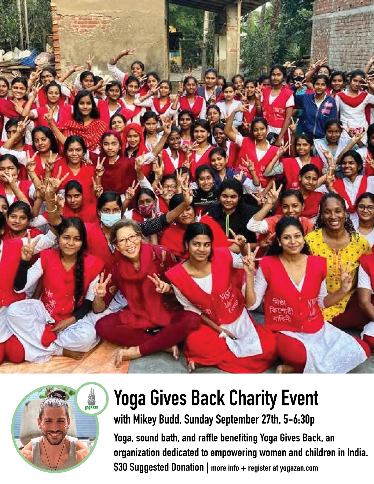 Yoga Gives Back Charity Event