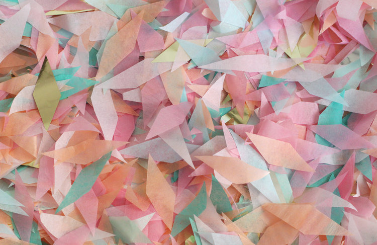 Tassel Garland-Soft Pinks — Confetti System