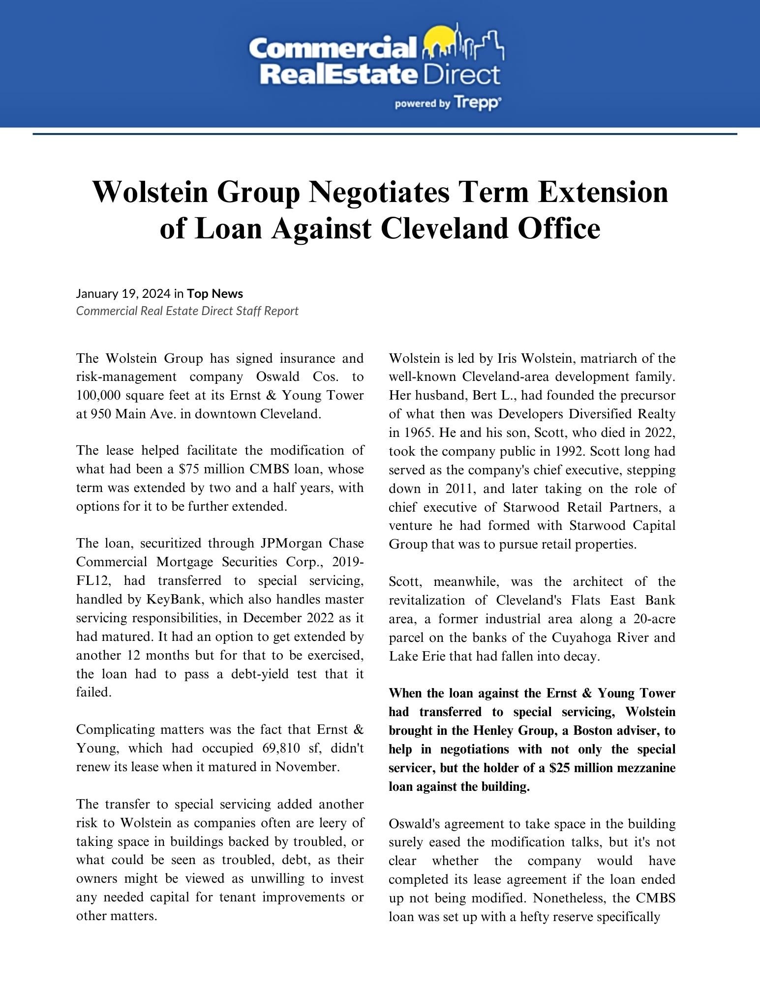 1.19.24 Wolstein Negotiates Office Loan Extension1.jpg