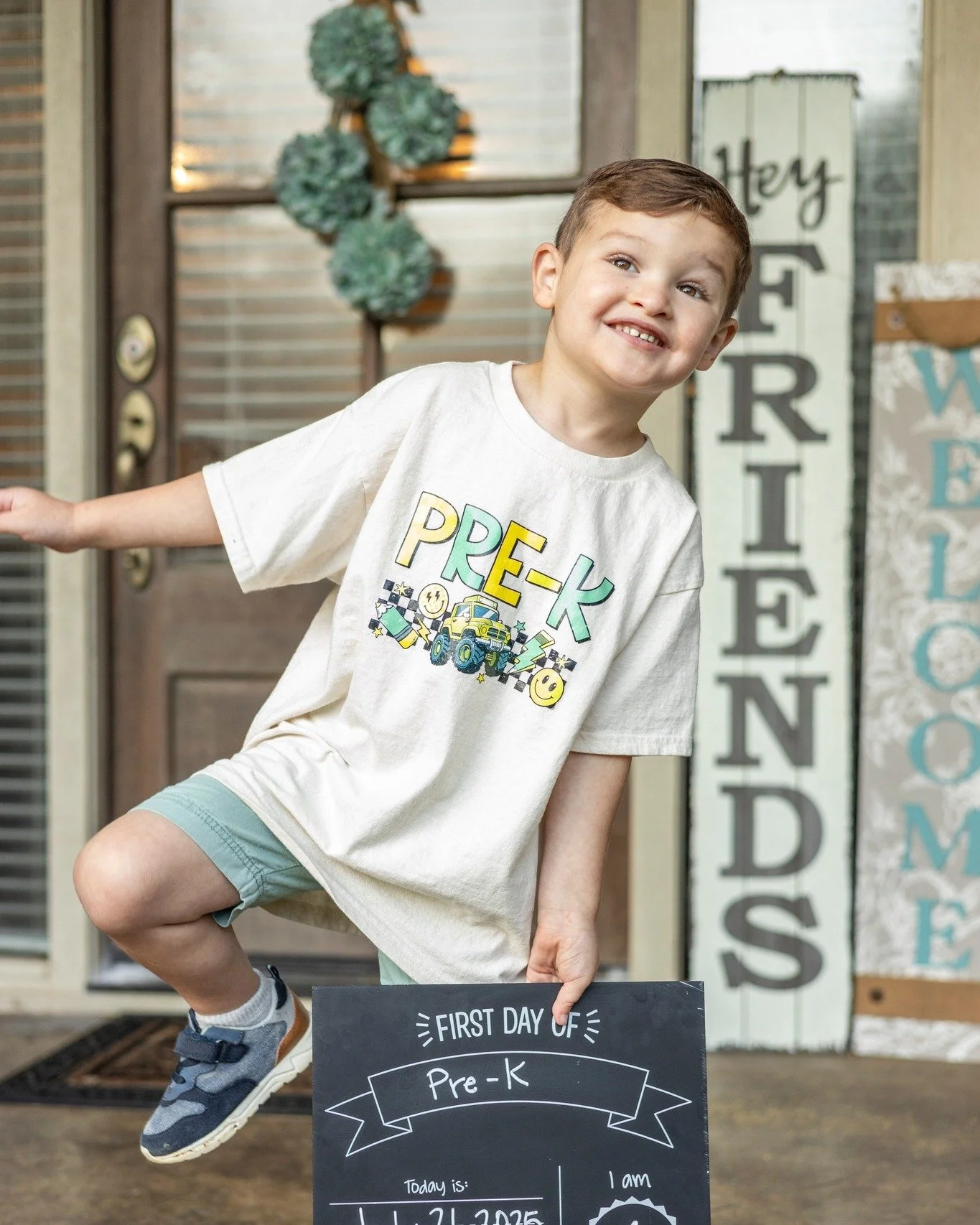 I can't believe back-to-school season is upon us and that I have a big Pre-K student now!