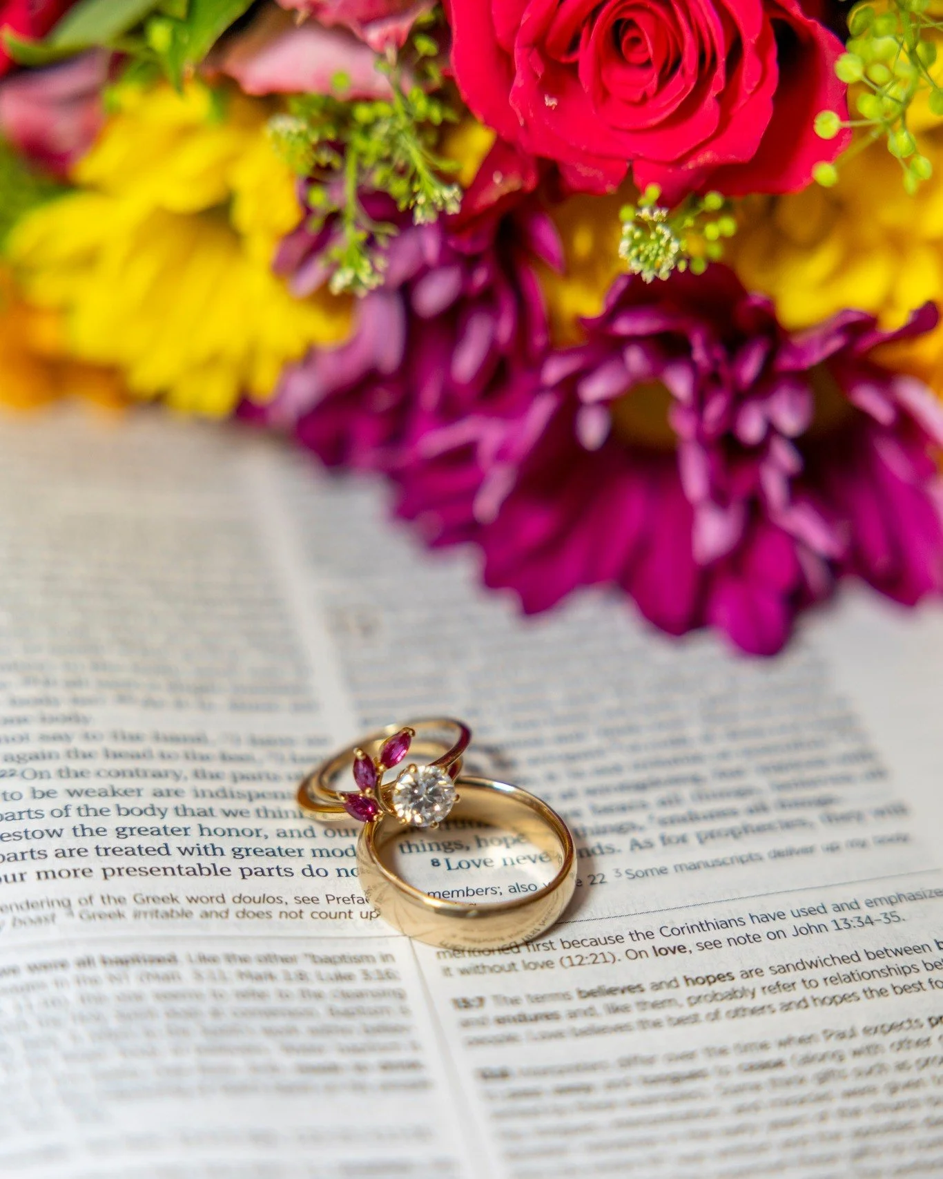Love is patient, love is kind. It does not envy, it does not boast, it is not proud. It does not dishonor others, it is not self-seeking, it is not easily angered, it keeps no record of wrongs. Love does not delight in evil but rejoices with the trut