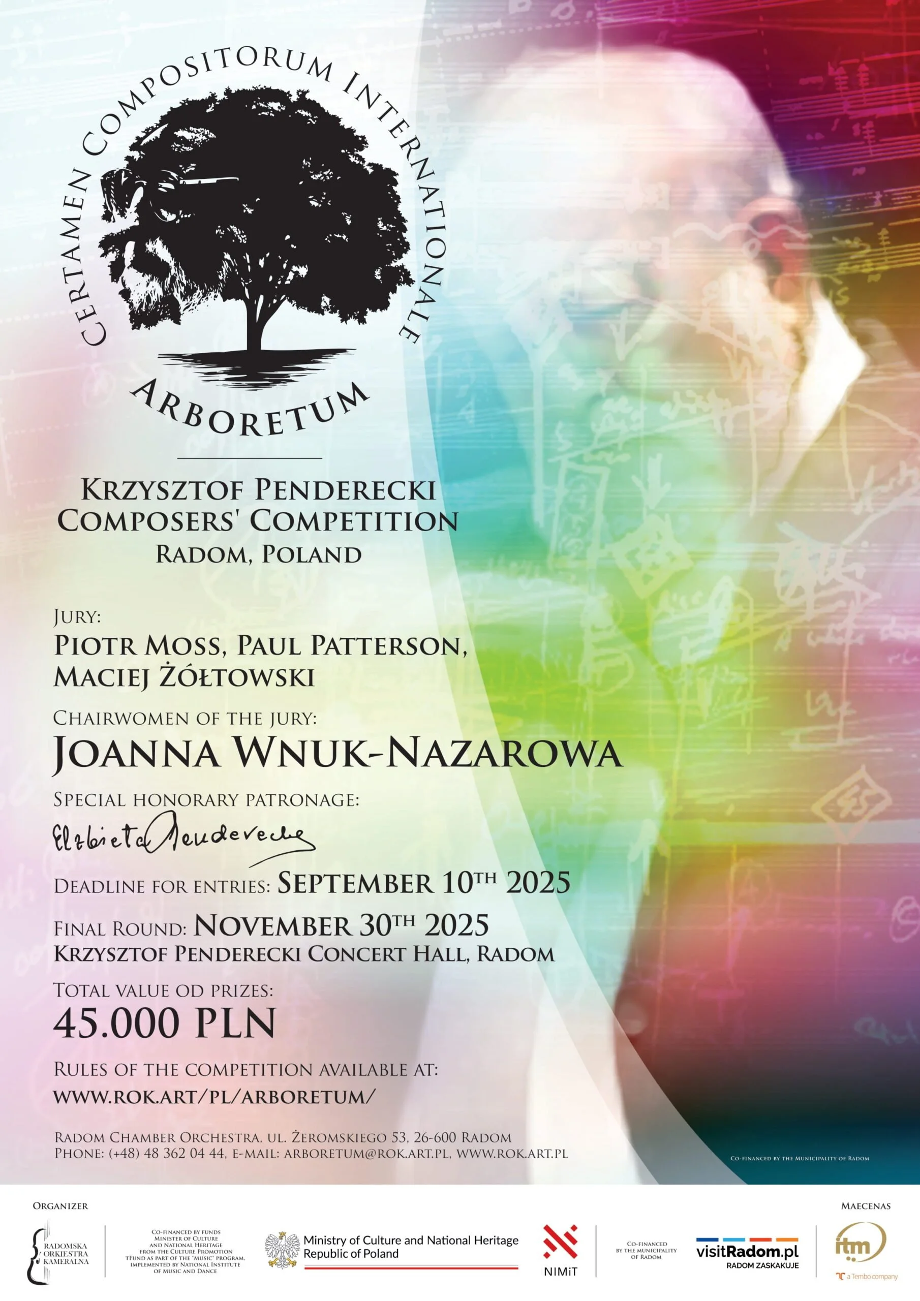 Radom Chamber Orchestra perform "Cantus" as part of Penderecki International Competition Finals (Radom, Poland)