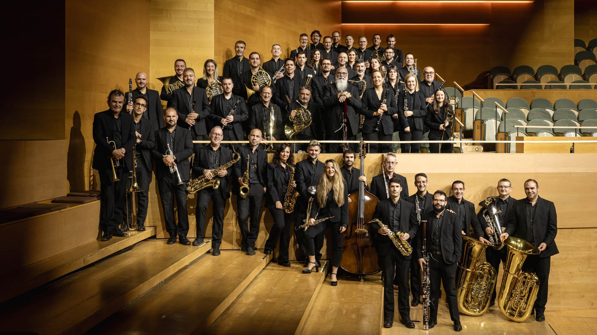 Banda Municipal de Barcelona conducted by José Rafael Pascual-Vilaplana perform Suite Furera (La Mercè, Barcelona)